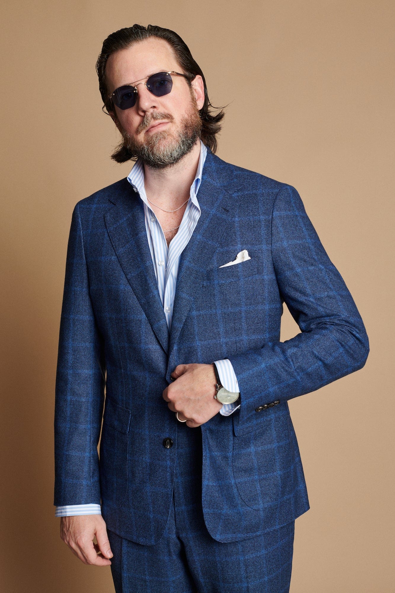 4-Season Textured Super 130s Suit - Image 6