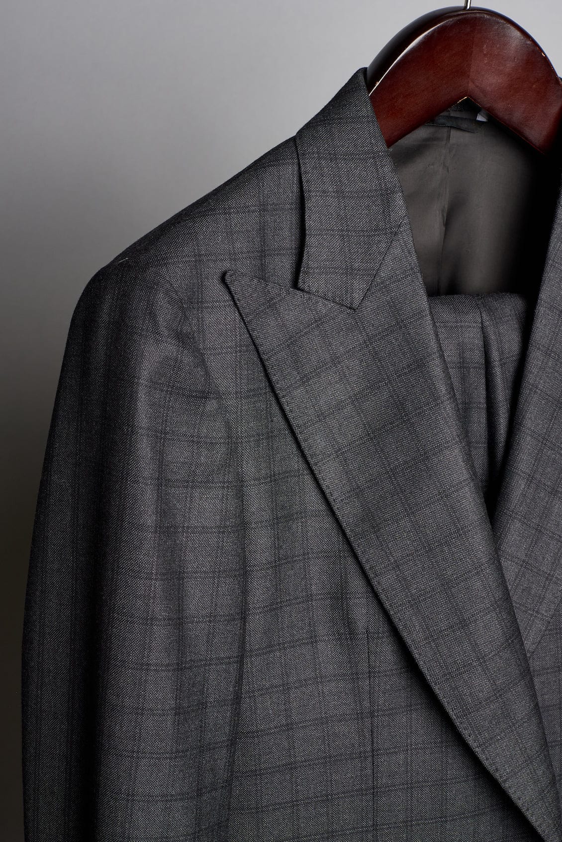 Super 150s Guncheck Suit - Image 6