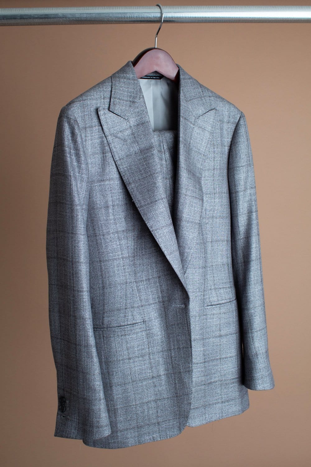 Bamboo Windowpane Suit - Image 21