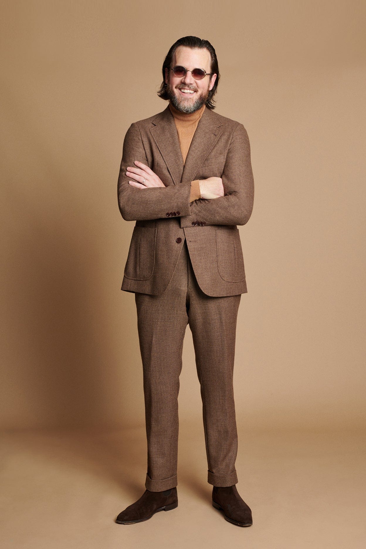 Birdseye Tweed Suit - Image 3
