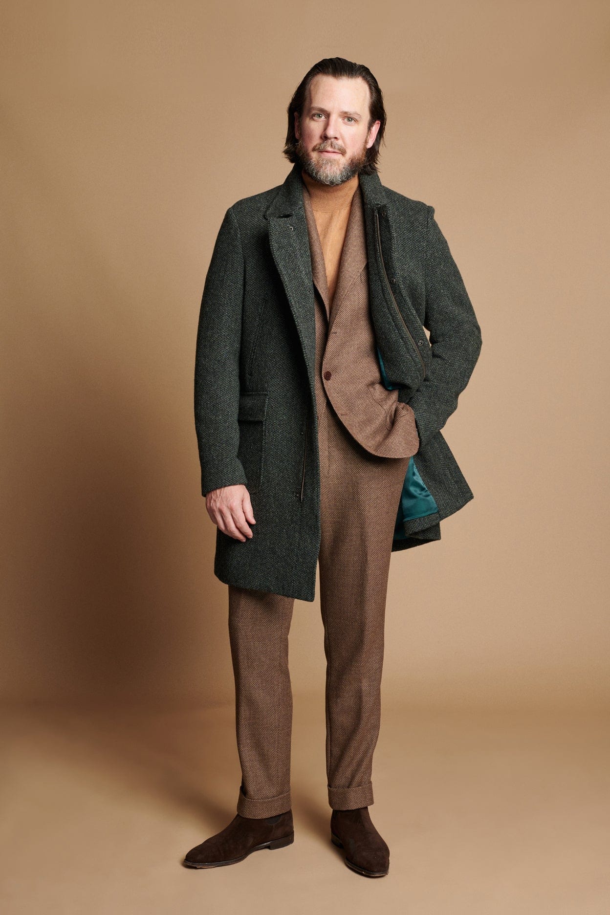 Birdseye Tweed Suit - Image 6