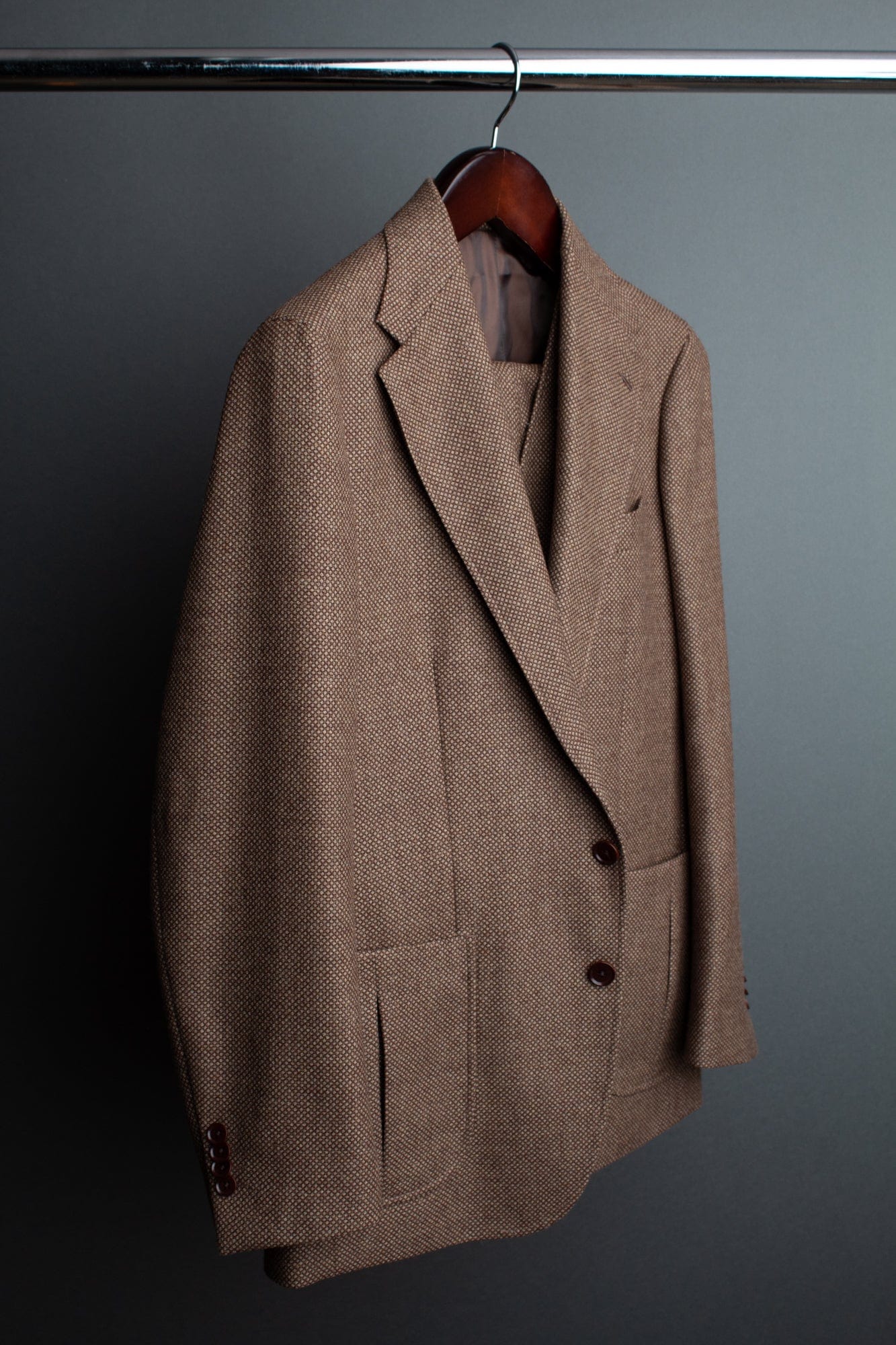 Birdseye Tweed Suit - Image 7