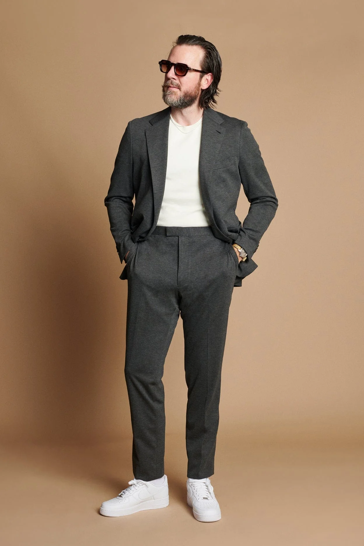 Jersey Knit Performance Suit - Image 12