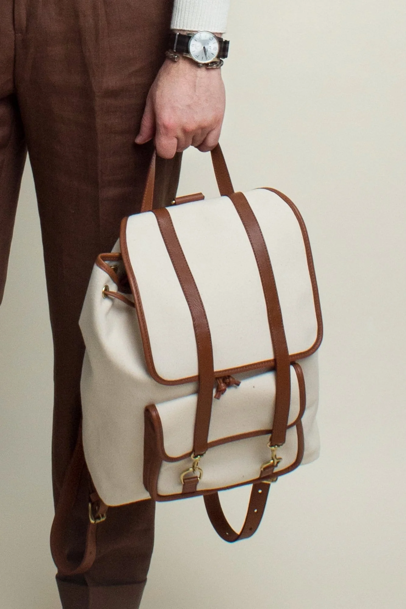 AOS x Frank Clegg Canvas Backpack - Image 2