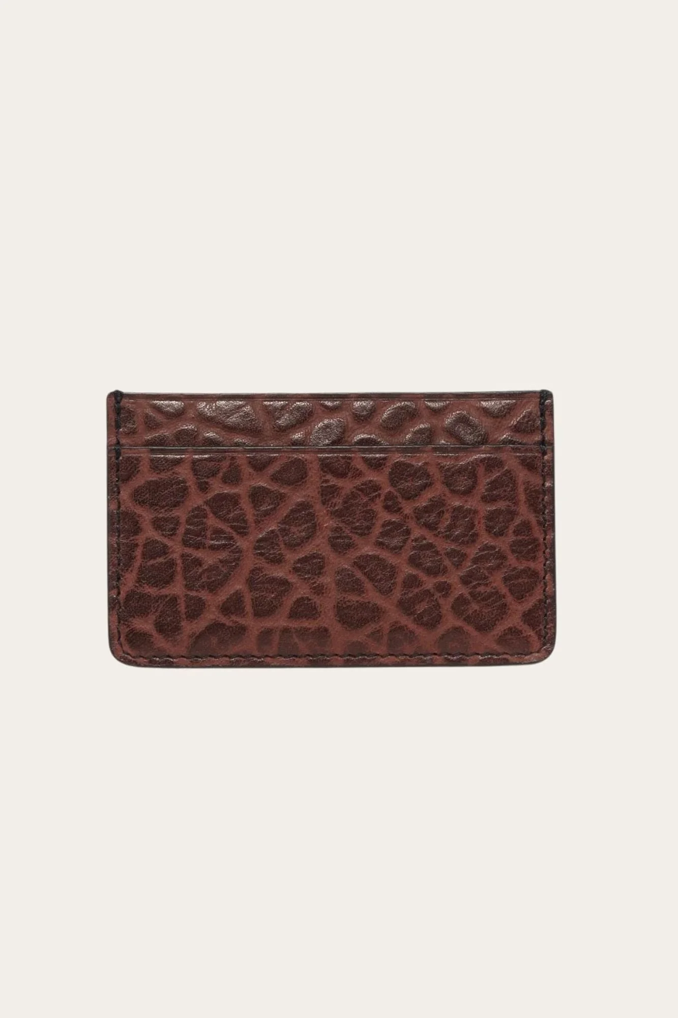 AOS x Frank Clegg Shrunken Leather Wallet - Image 3