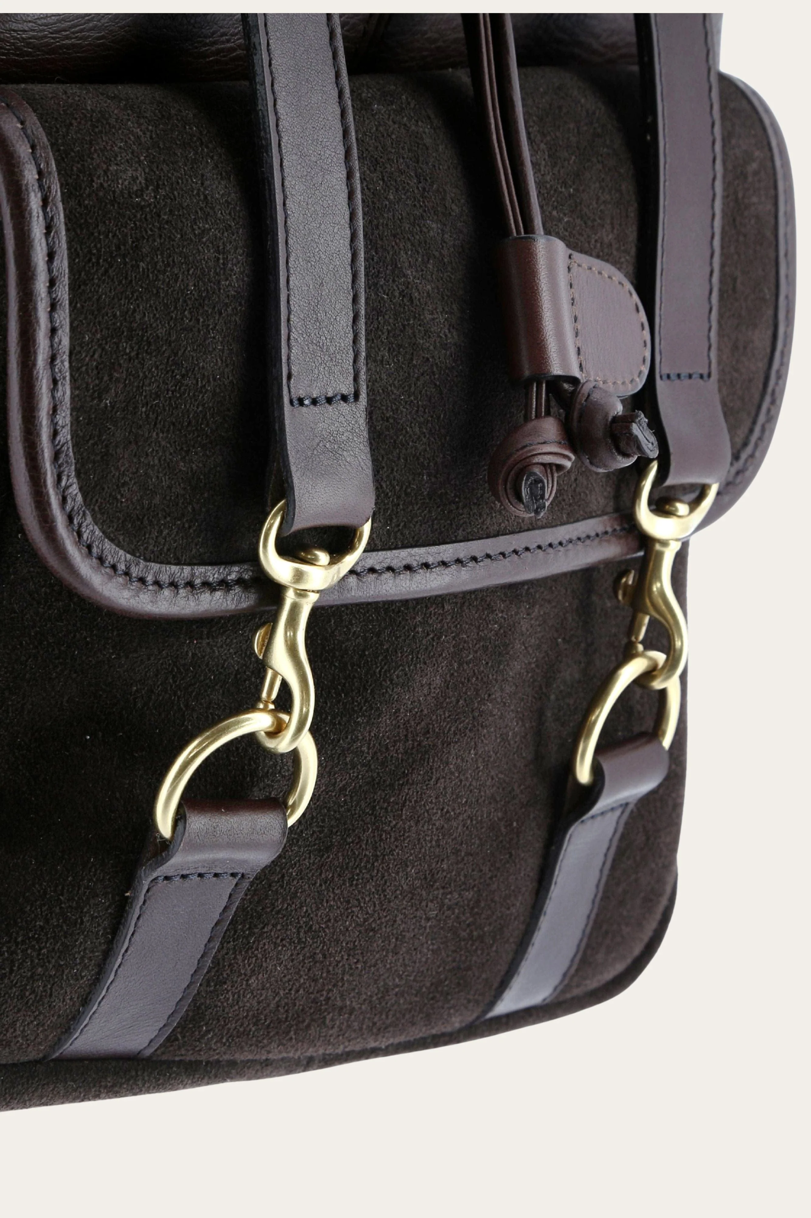 AOS x Frank Clegg Suede Backpack - Image 7