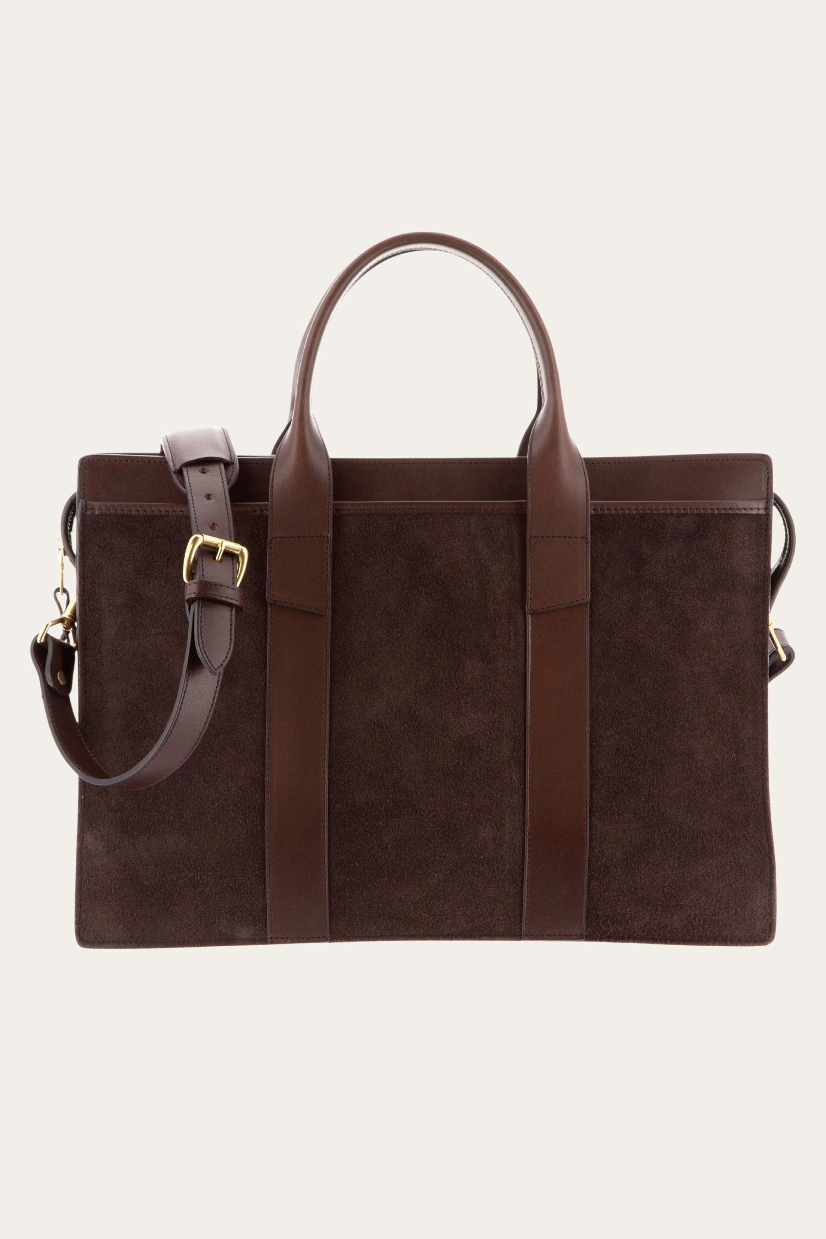 AOS x Frank Clegg Suede Briefcase - Image 7