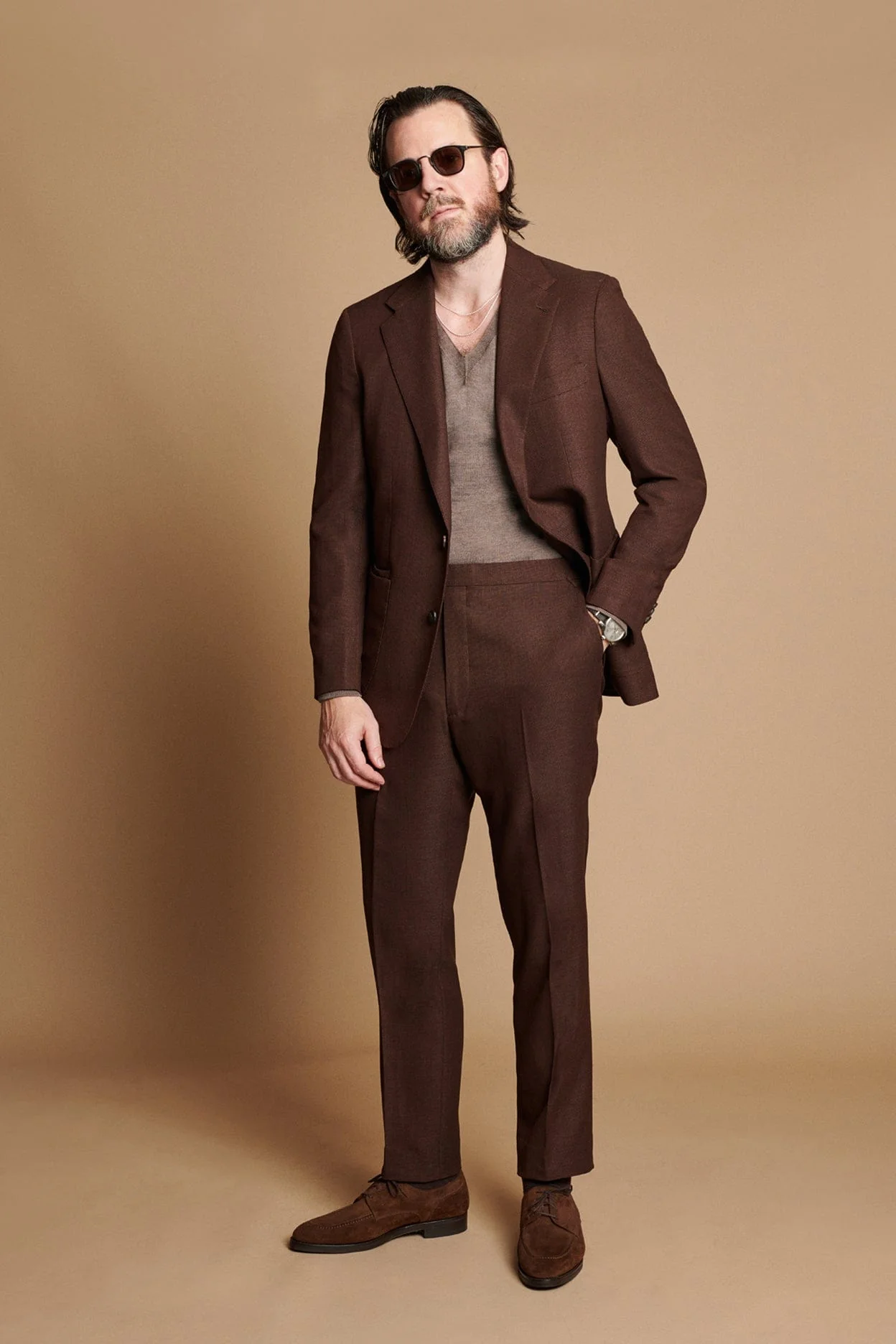 Performance Hopsack Suit - Image 3