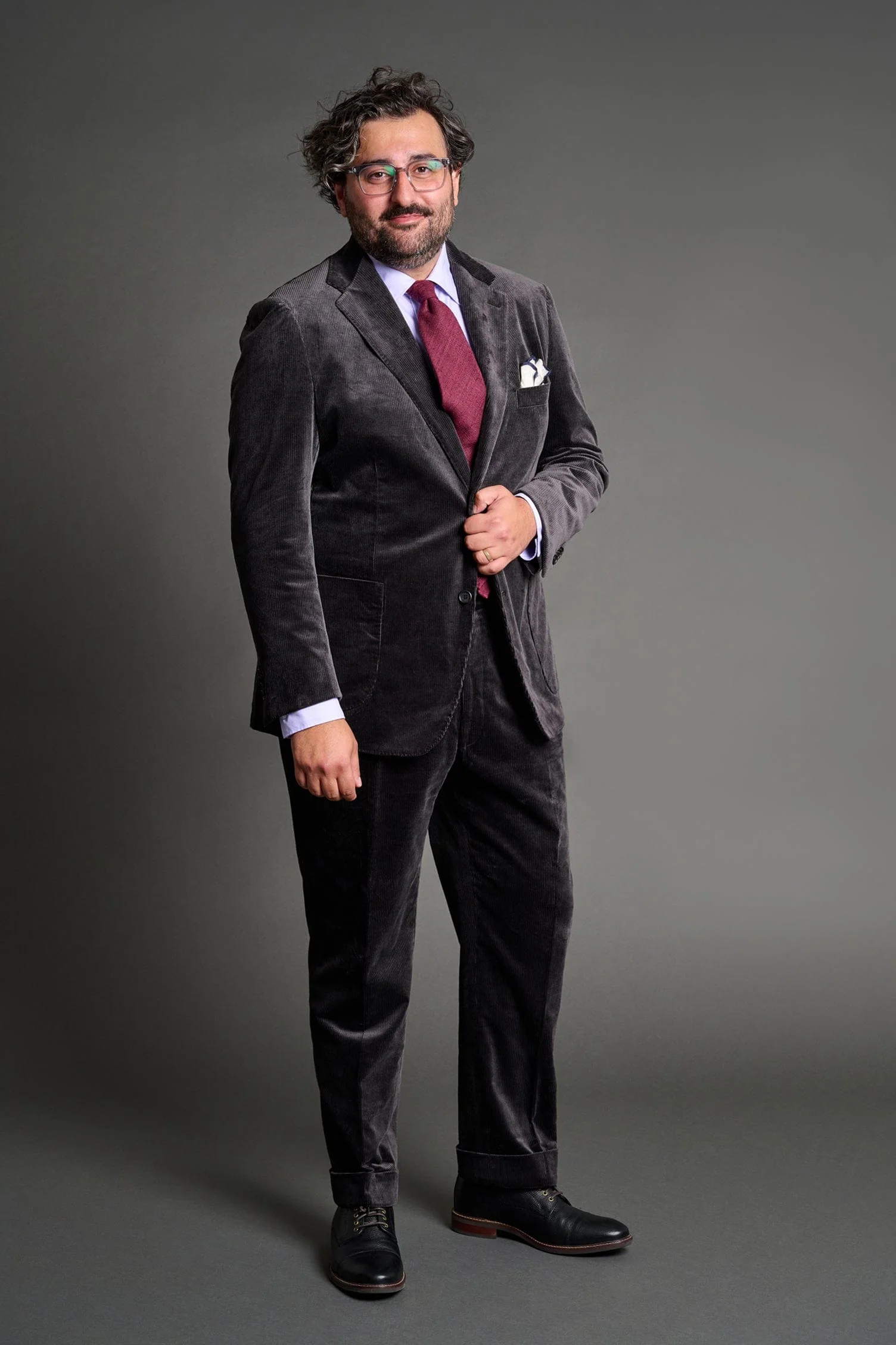 Stretch Corduroy Suit - Image 11