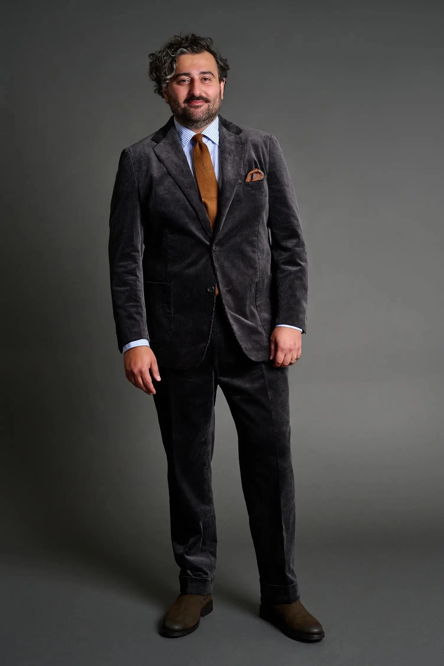 Stretch Corduroy Suit - Image 18