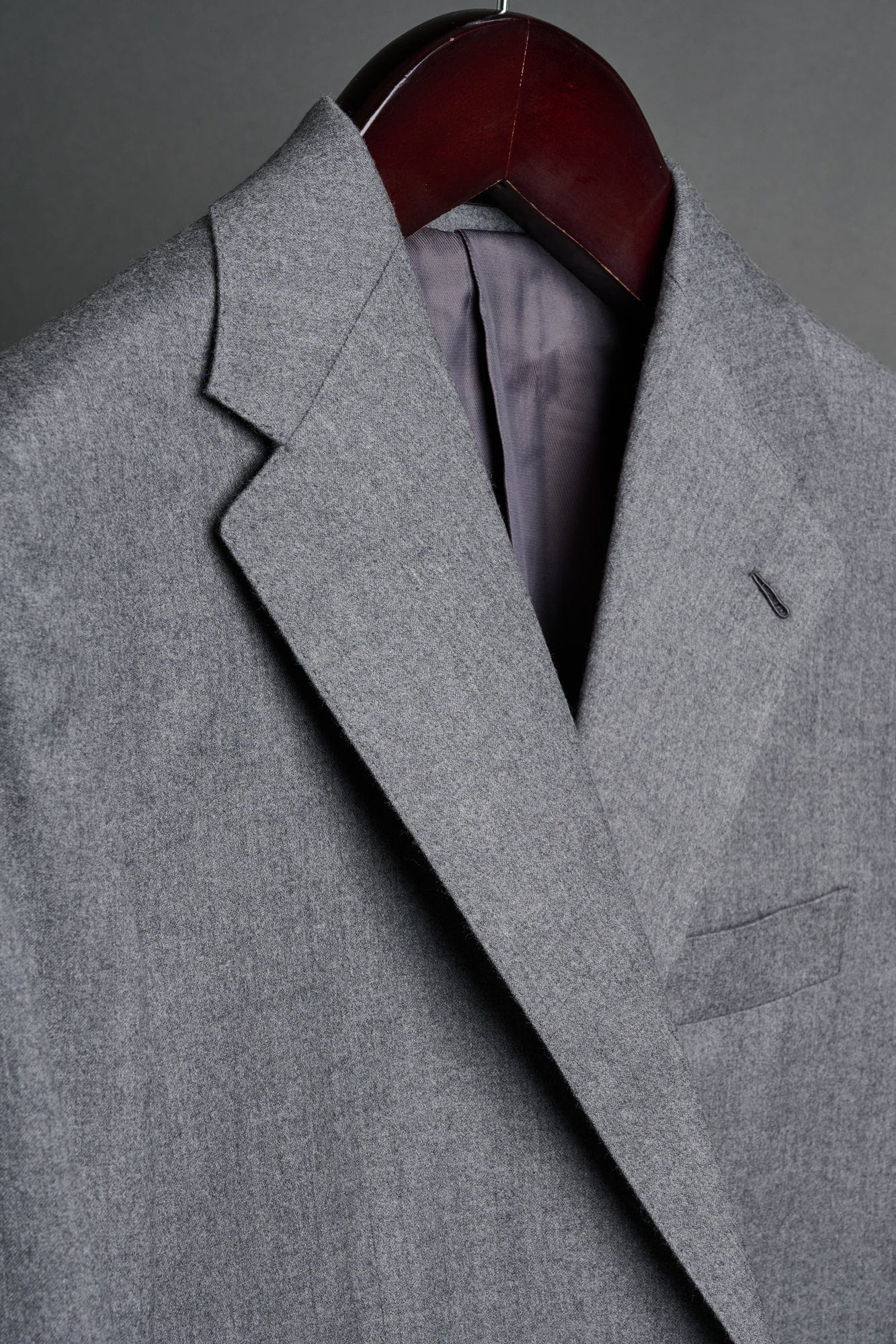 Super 180s Flannel & Silk Suit - Image 5