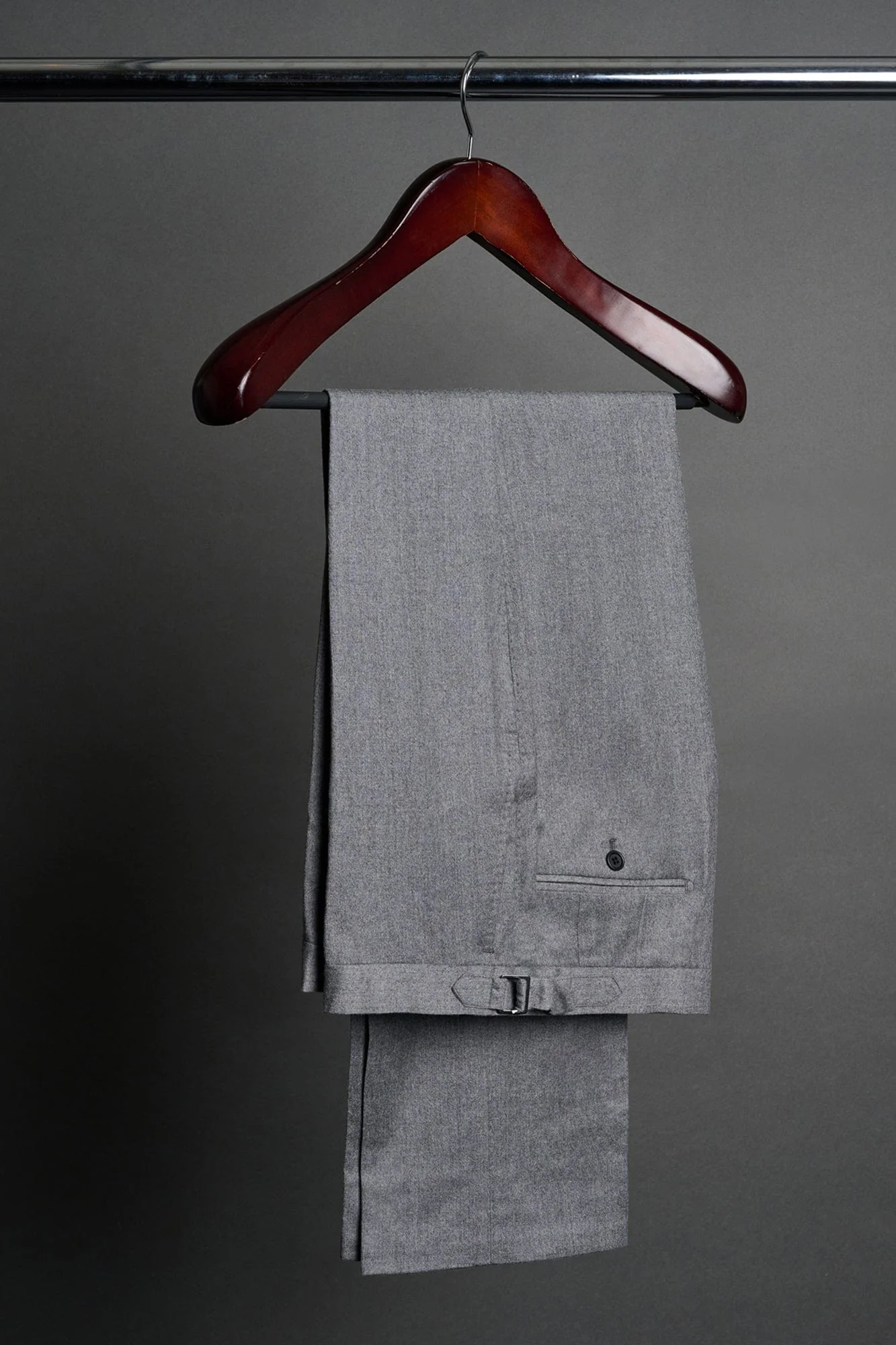 Super 180s Flannel & Silk Suit - Image 7