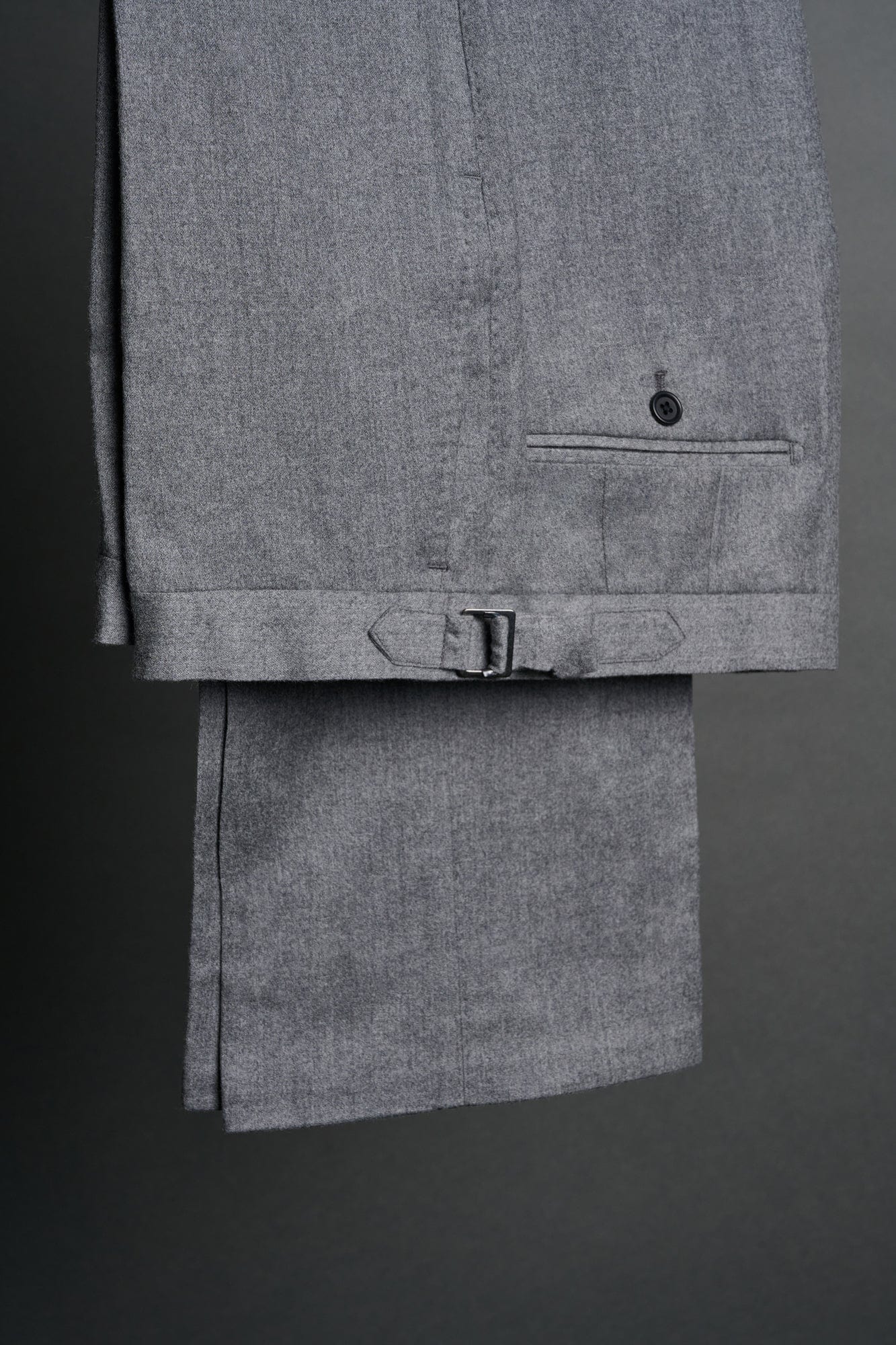 Super 180s Flannel & Silk Suit - Image 8