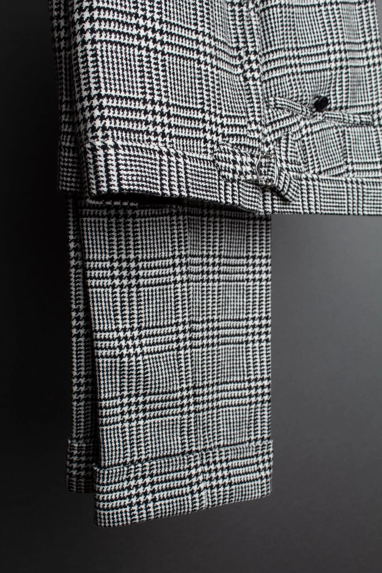 Wool & Cashmere Glenplaid Suit - Image 10