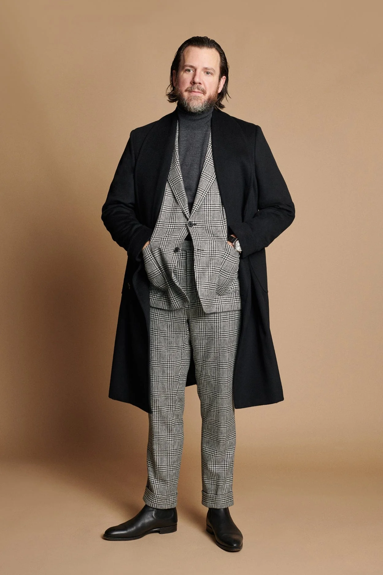 Wool & Cashmere Glenplaid Suit - Image 13