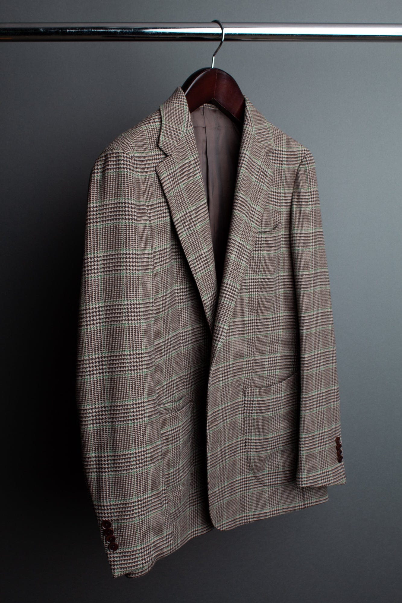 Wool & Cashmere Glenplaid Suit - Image 16