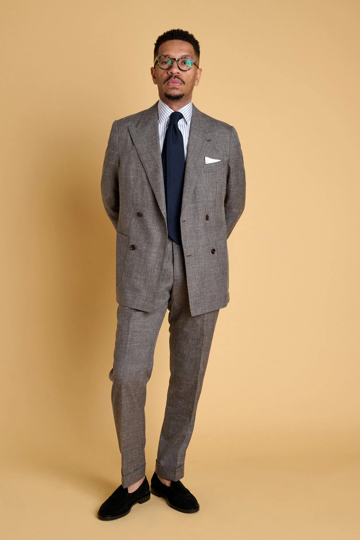 Wool, Linen & Silk Suit - Image 16