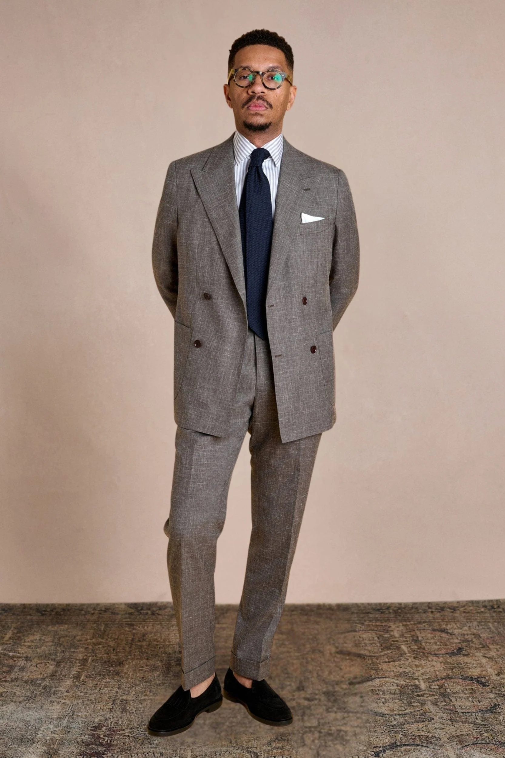 Wool, Linen & Silk Suit - Image 18