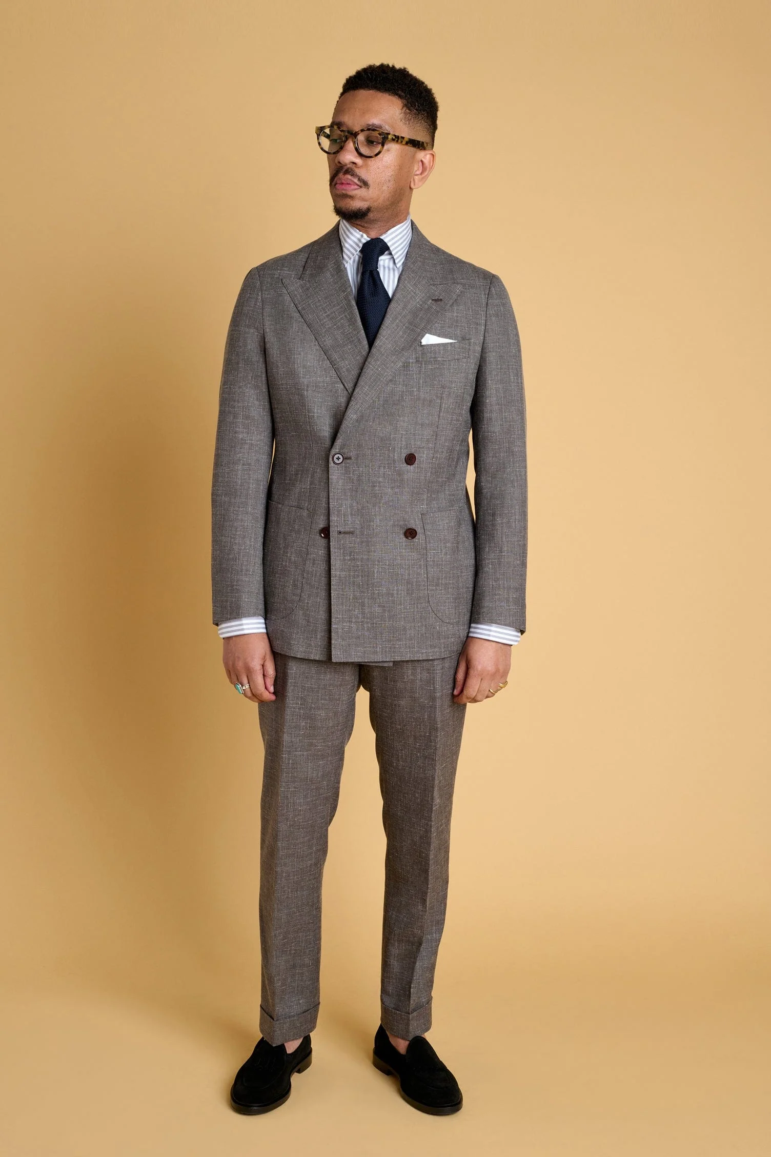 Wool, Linen & Silk Suit - Image 19
