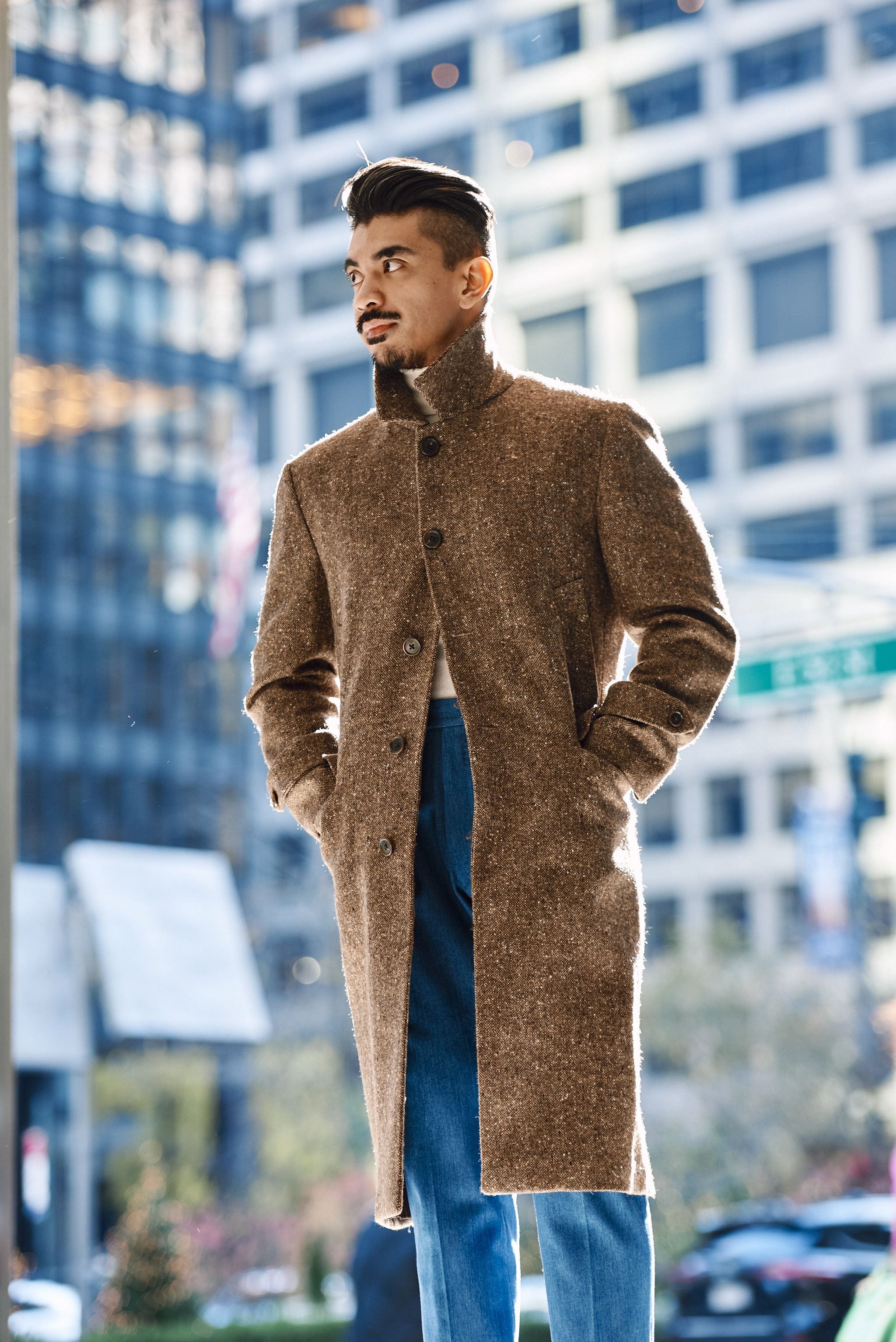 Donegal Tweed Coat - Image 10