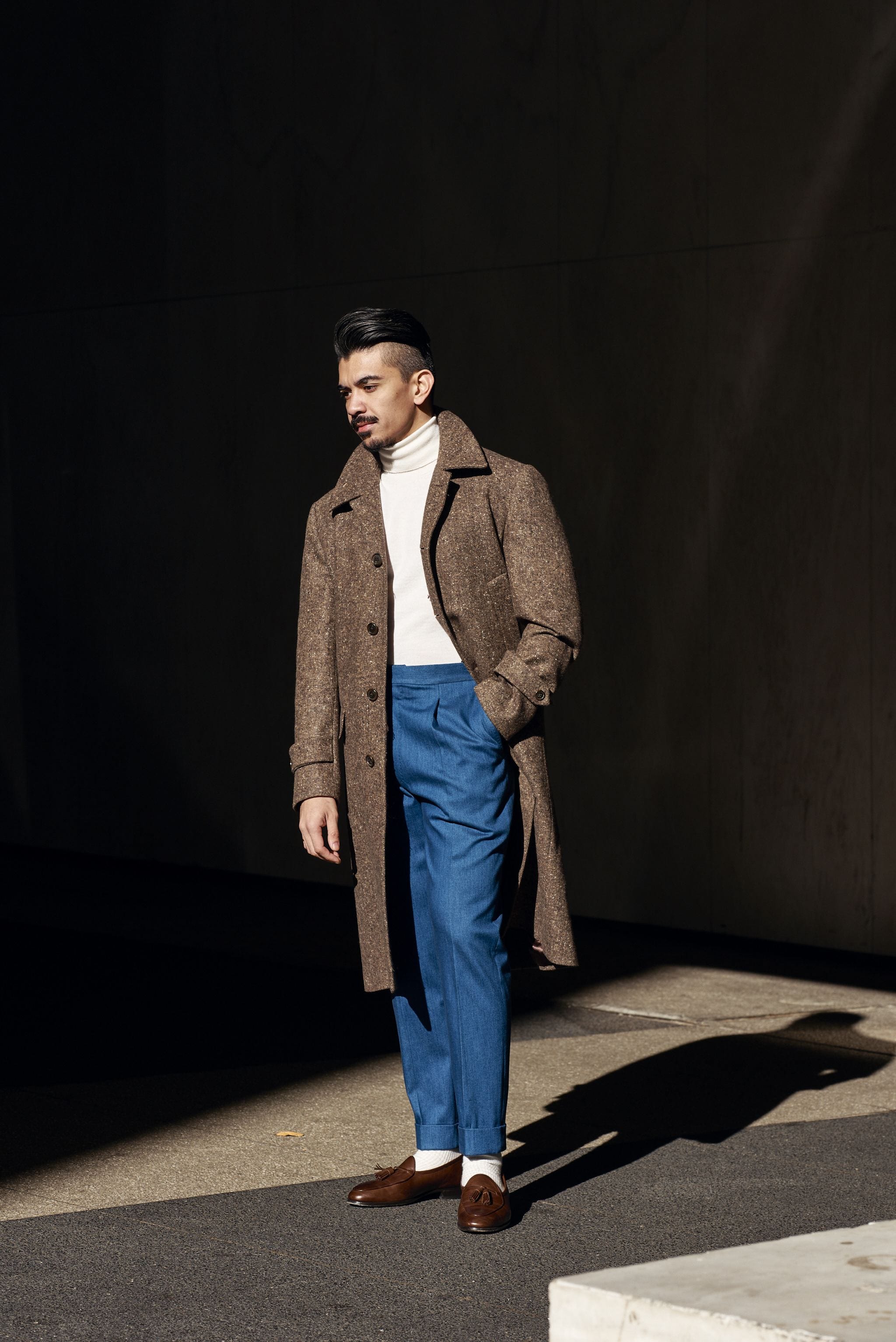 Donegal Tweed Coat - Image 2