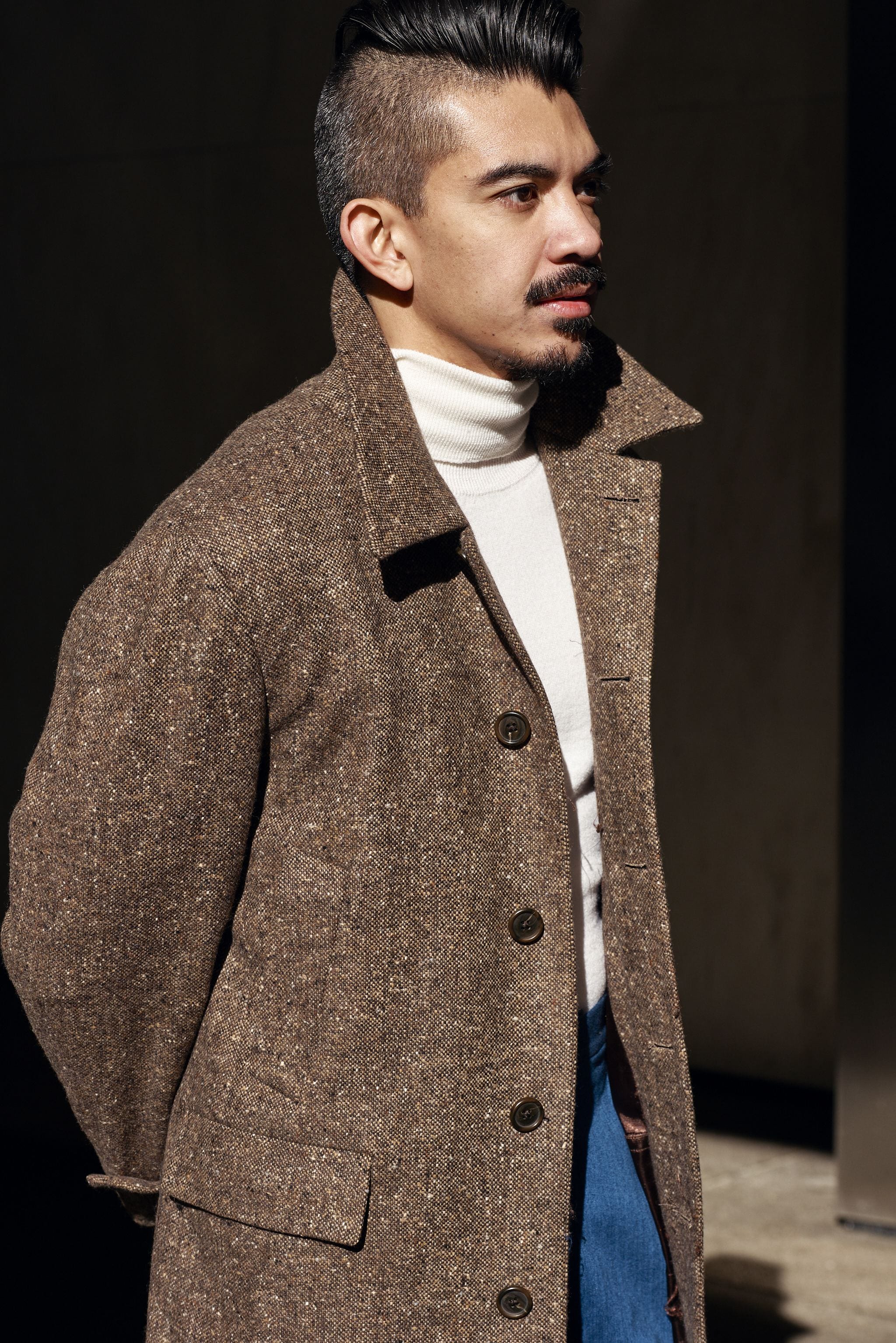 Donegal Tweed Coat - Image 7