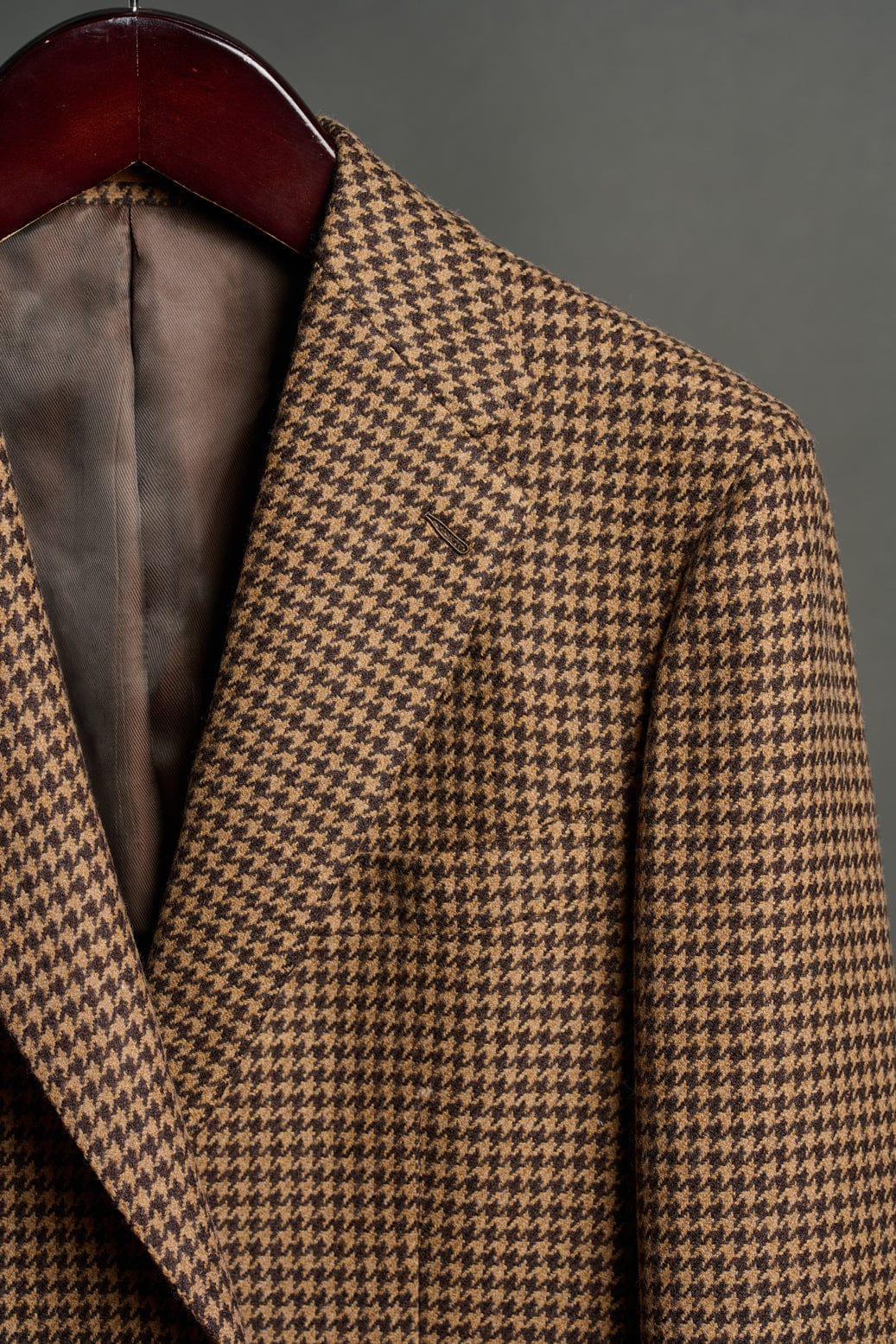 Houndstooth Lambswool Jacket - Image 4