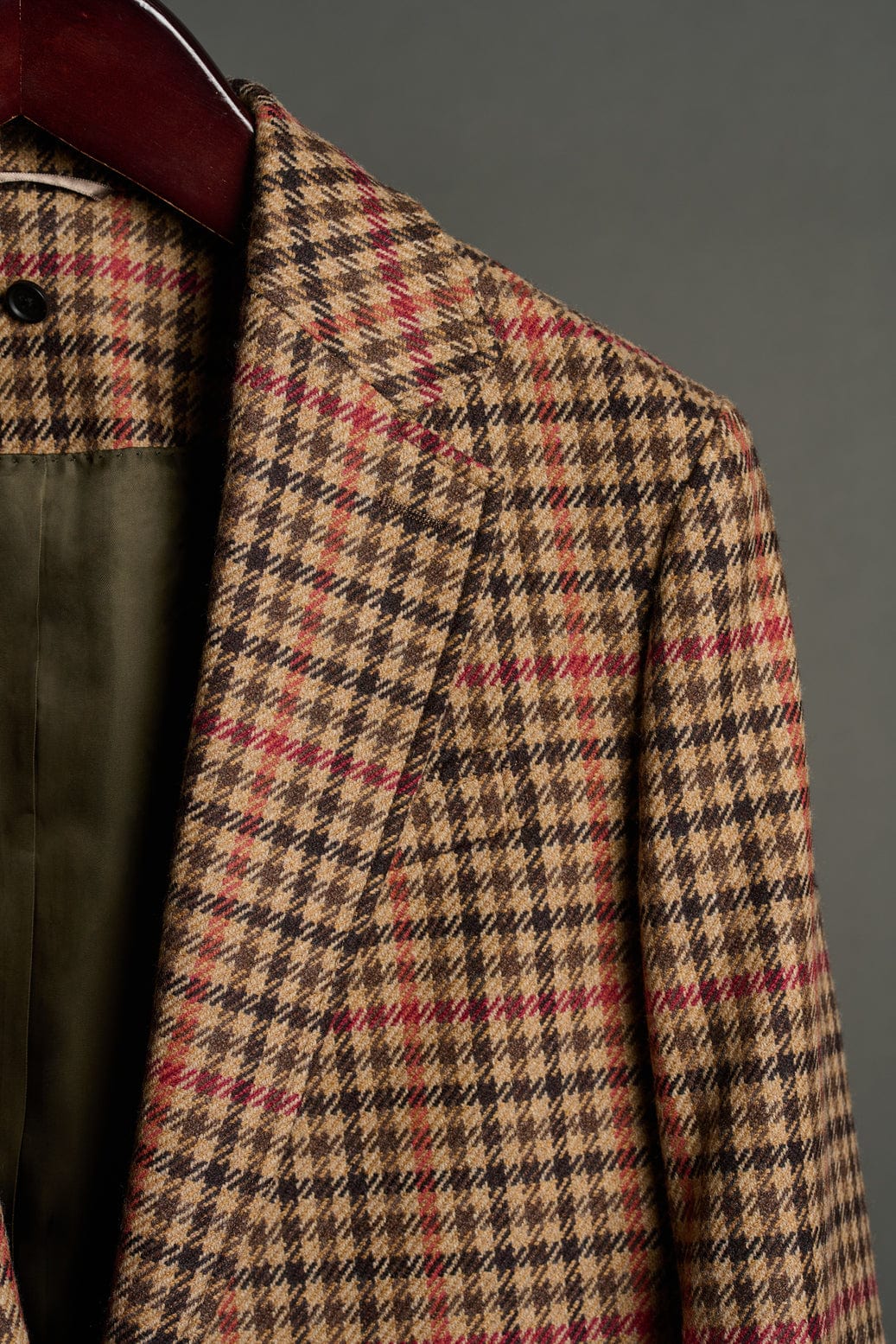 Guncheck Lambswool Sport Blazer - Image 10
