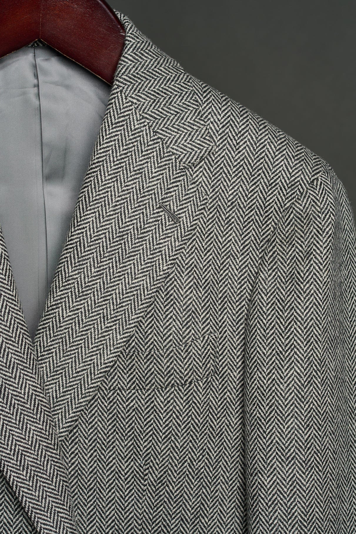 Herringbone Lambswool Suit - Image 4