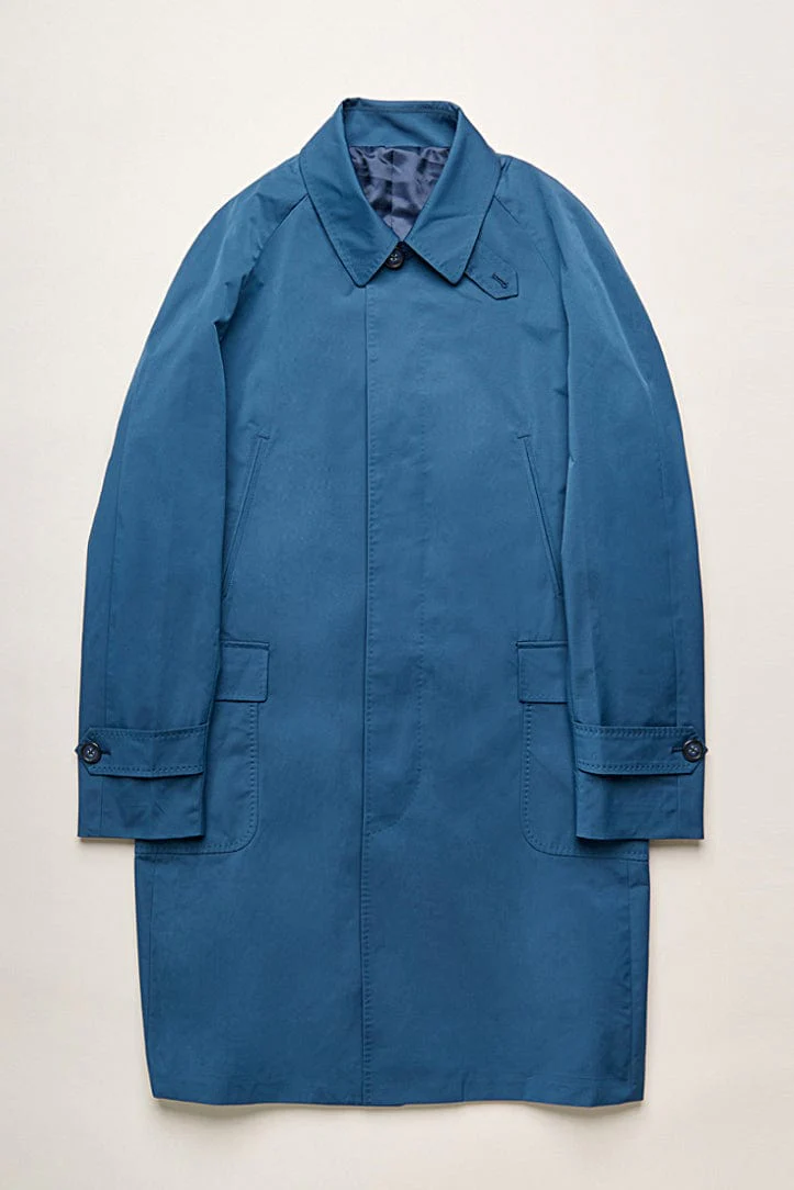 Kensington Waterproof Mac in Blue - Image 2