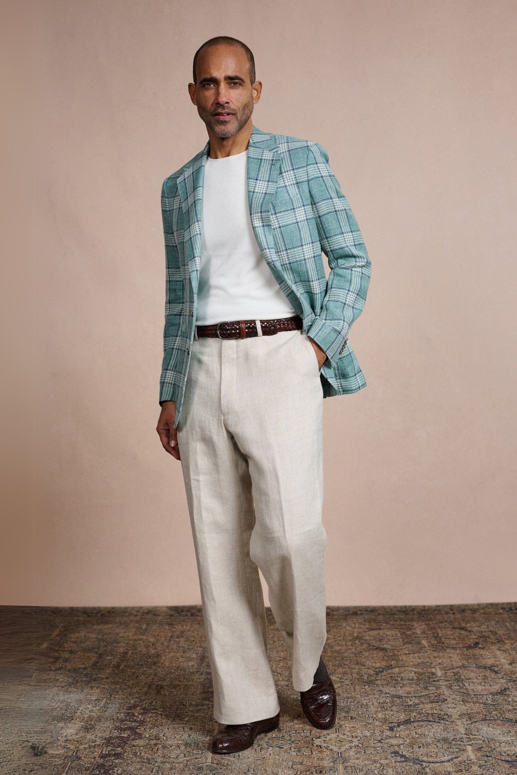 Linen, Silk & Cotton Jacket - Image 12