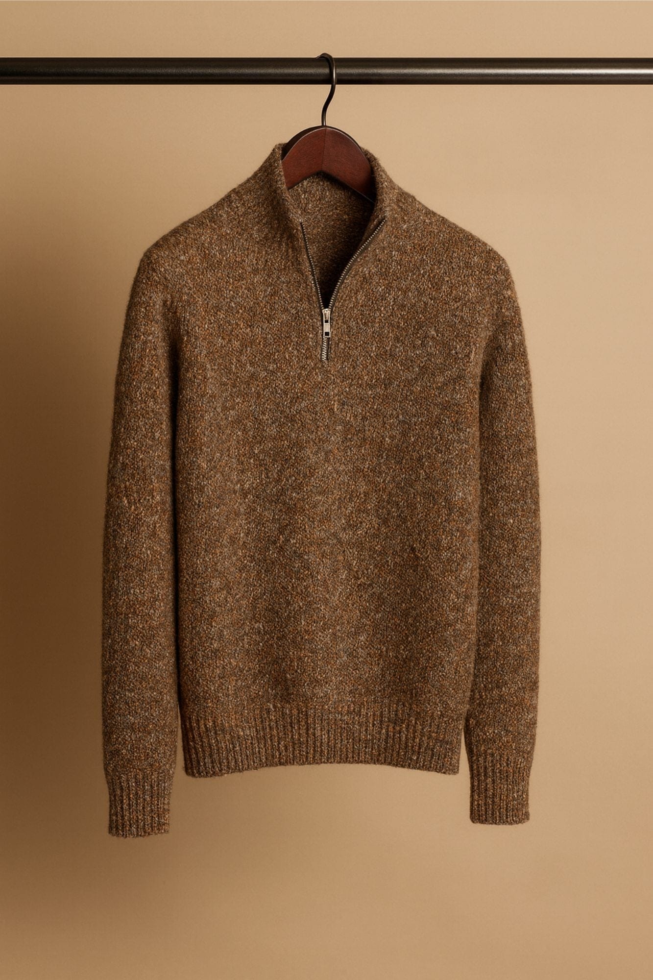 Made-to-Measure Cashmere 1/4 Zip Sweater - Image 13