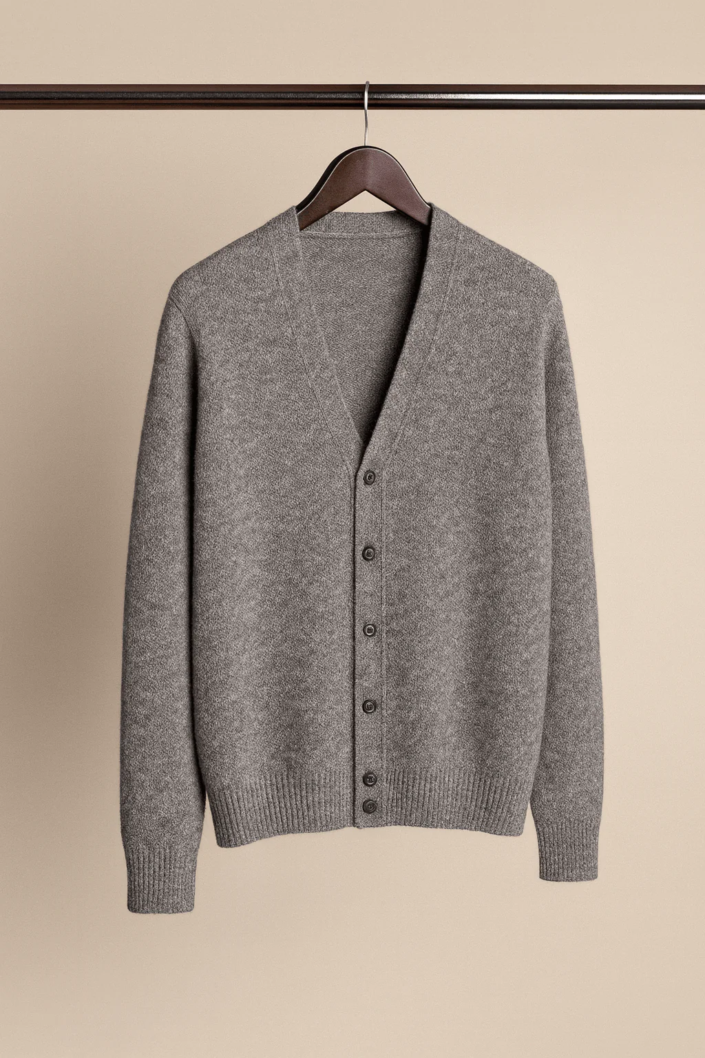 Made-to-Measure Cashmere Cardigan Sweater - Image 14