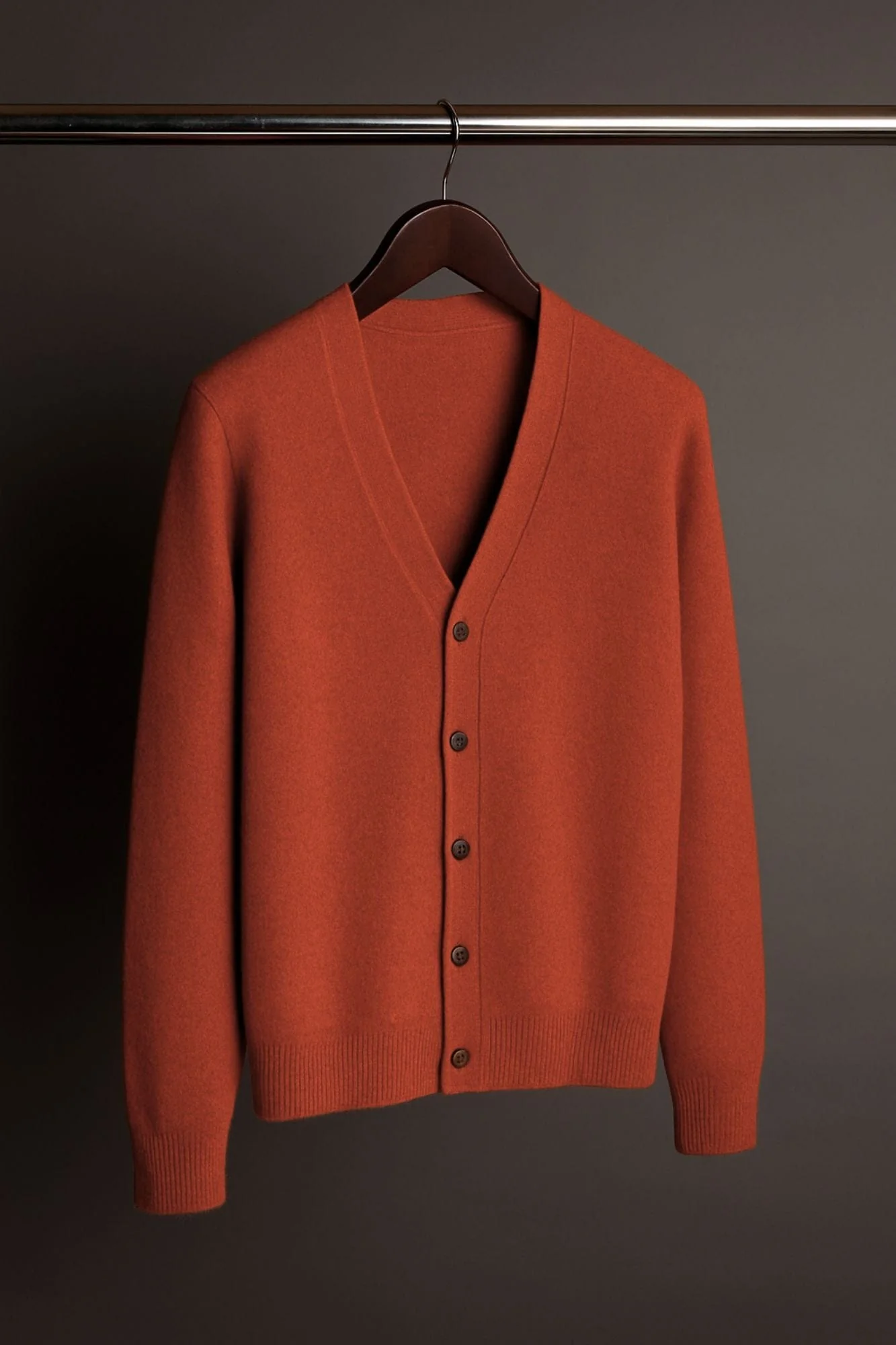 Made-to-Measure Cashmere Cardigan Sweater - Image 30