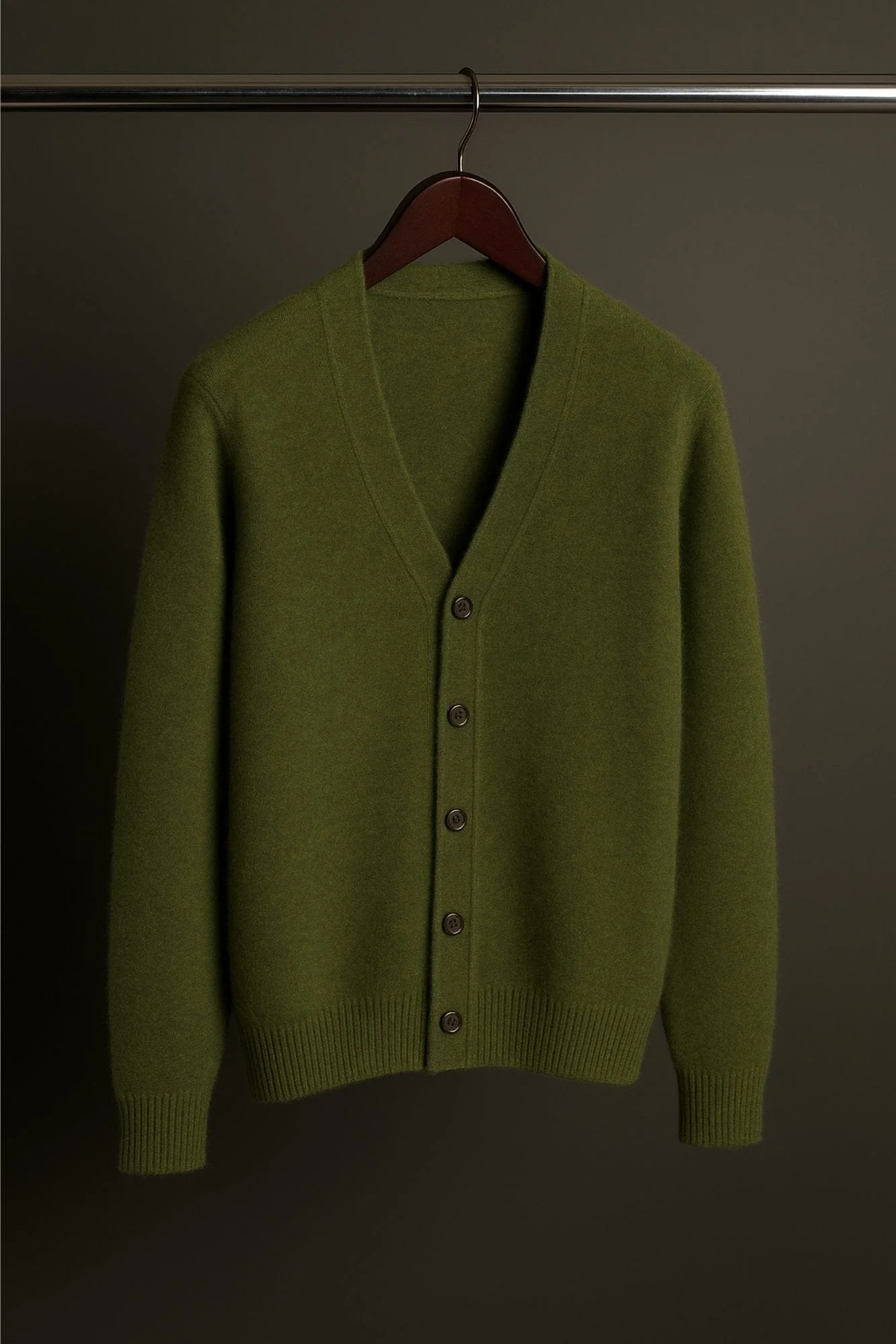 Made-to-Measure Cashmere Cardigan Sweater - Image 32