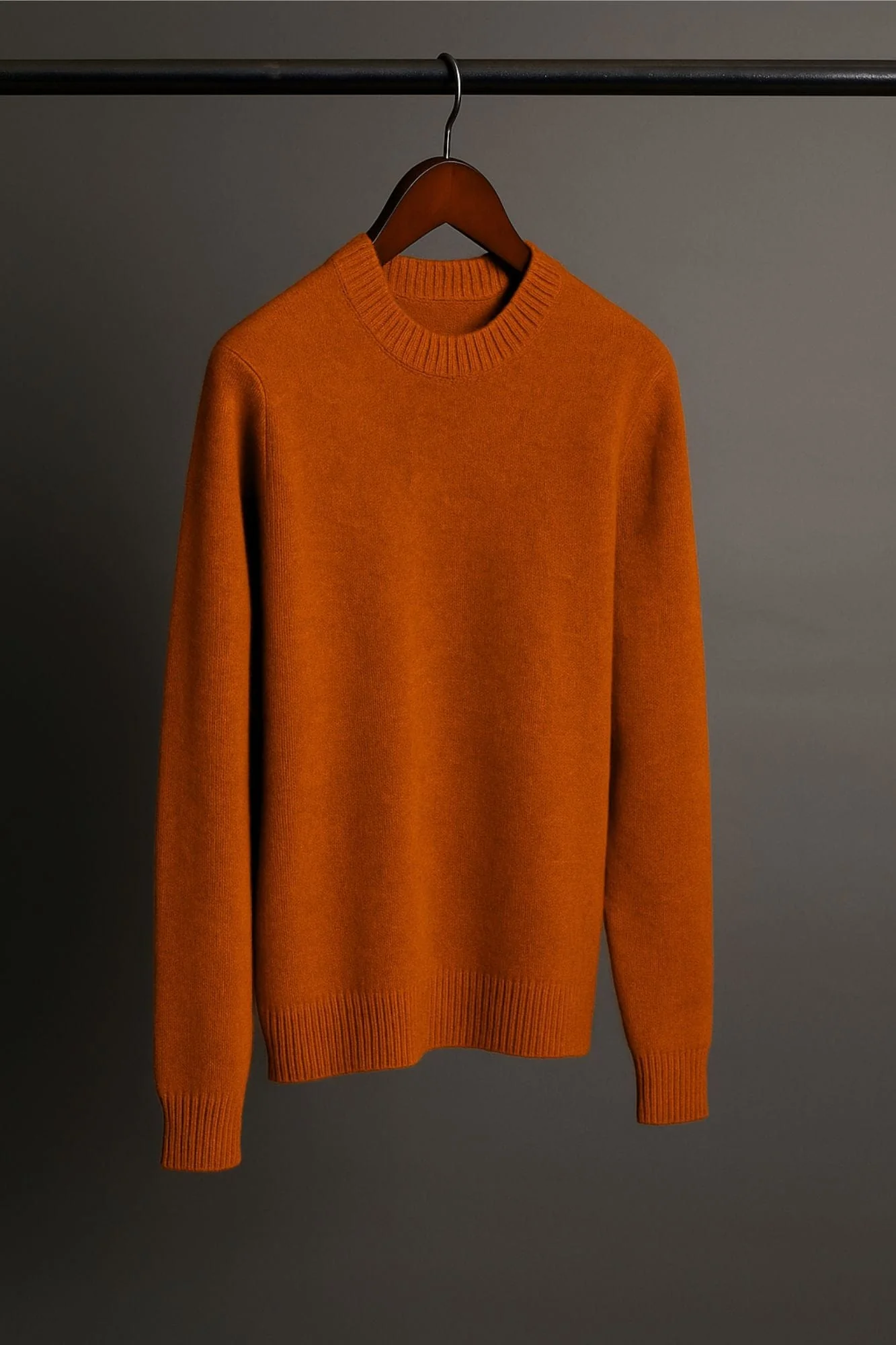Made-to-Measure Cashmere Crewneck Sweater - Image 13