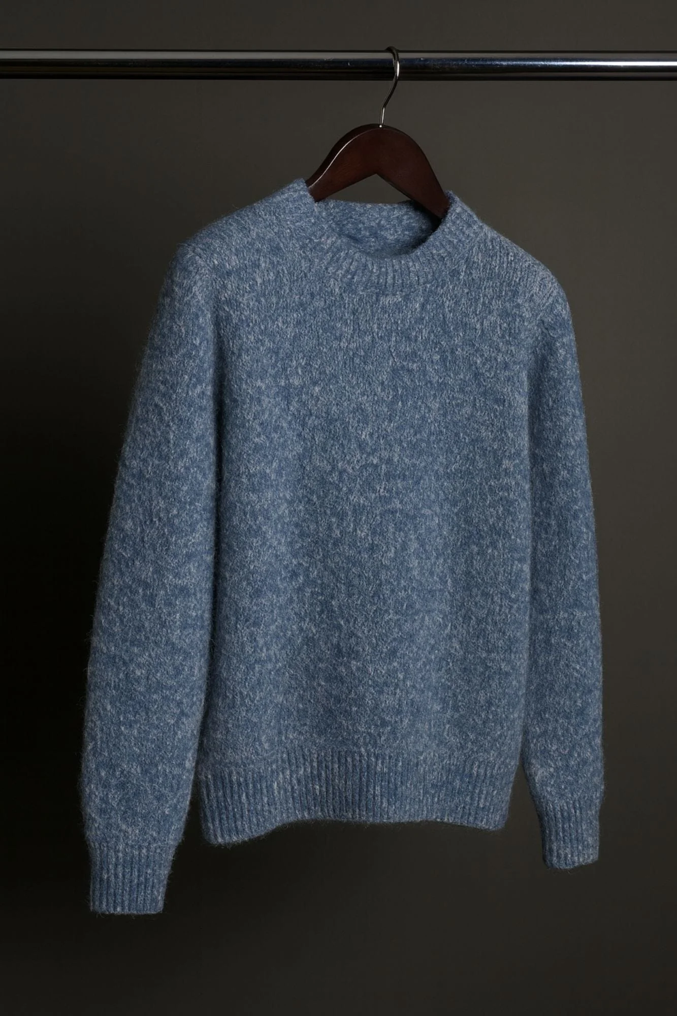 Made-to-Measure Cashmere Crewneck Sweater - Image 3