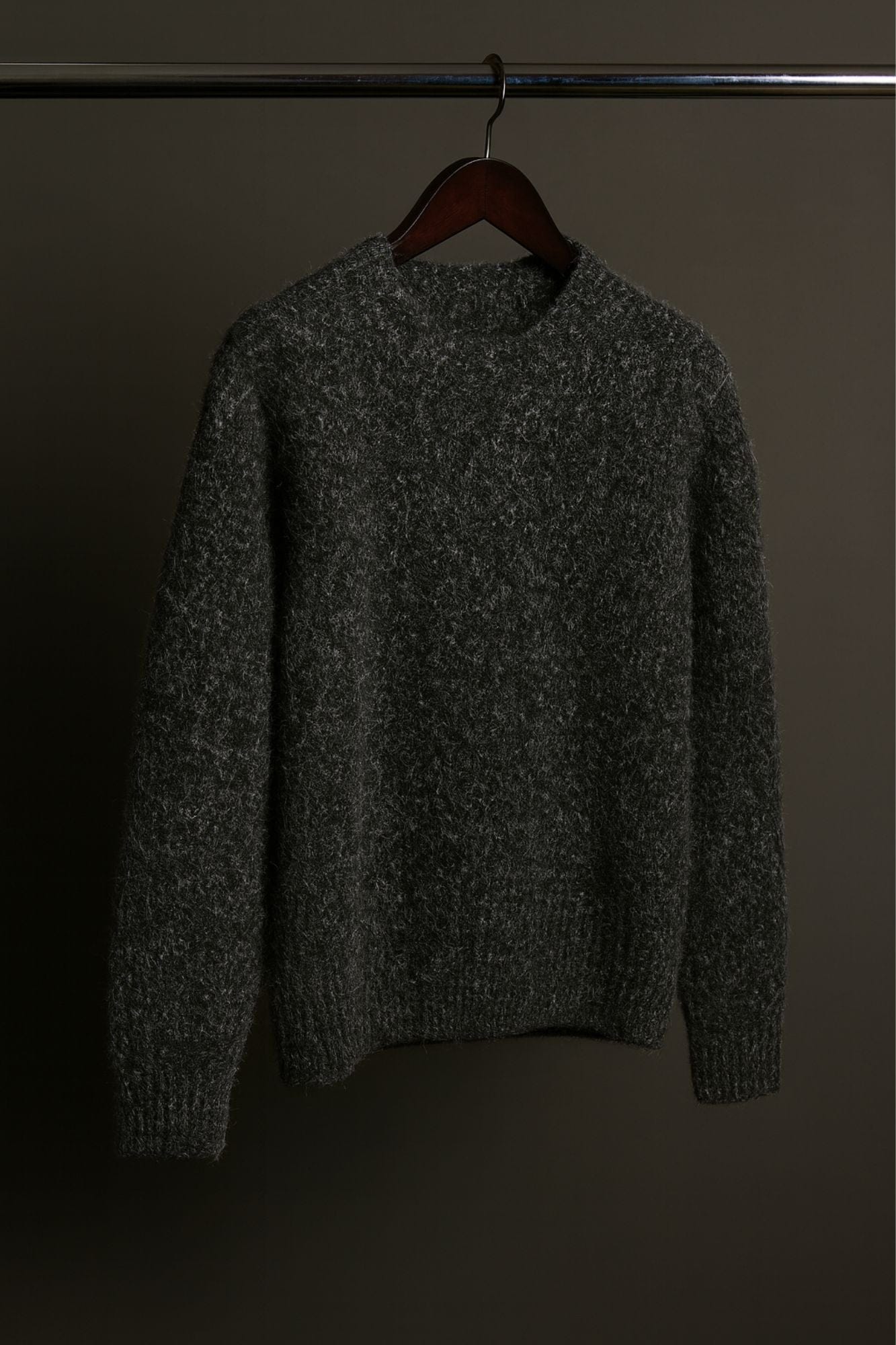 Made-to-Measure Cashmere Crewneck Sweater - Image 5