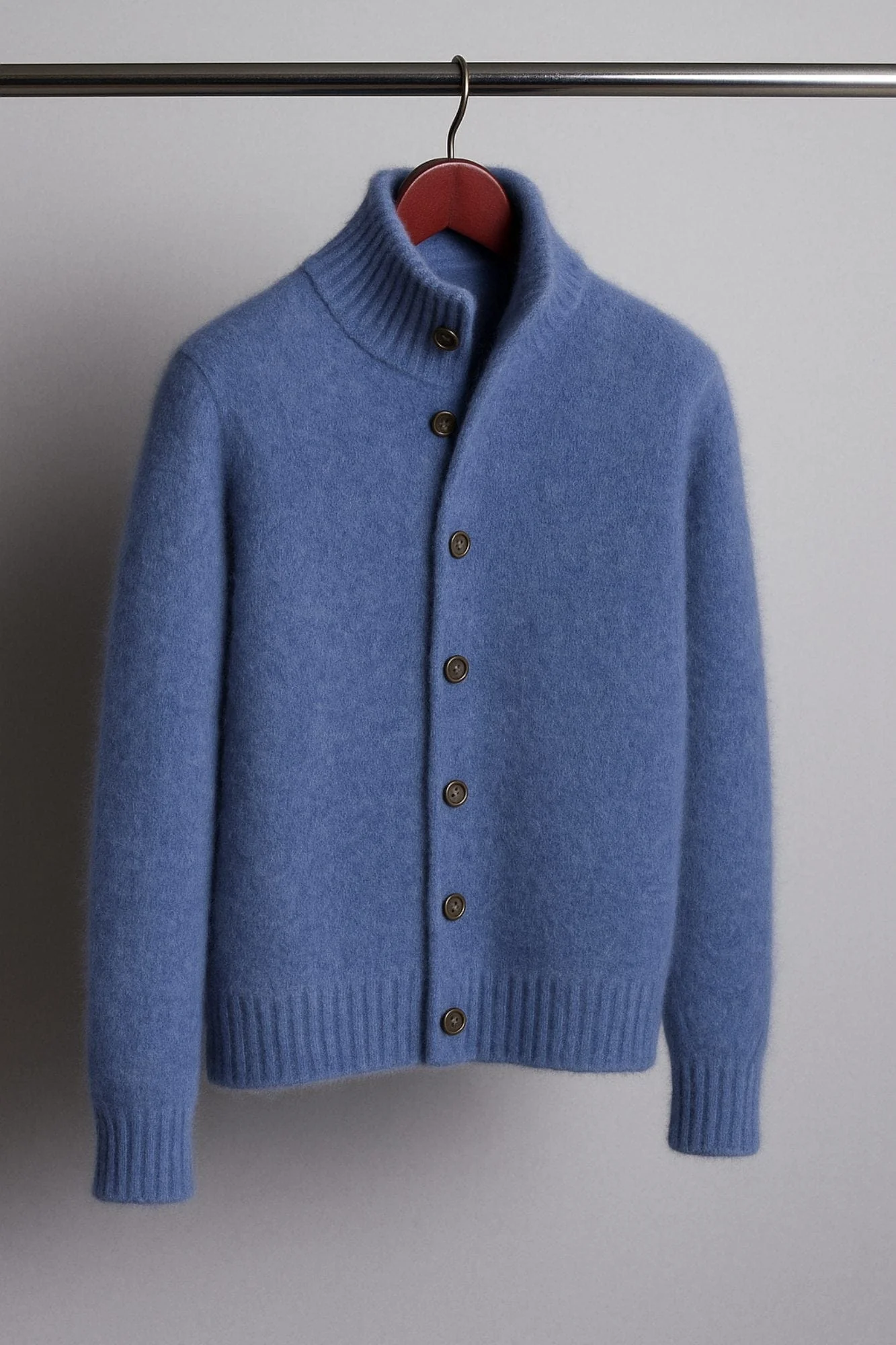 Made-to-Measure Cashmere Fisherman Cardigan - Image 5