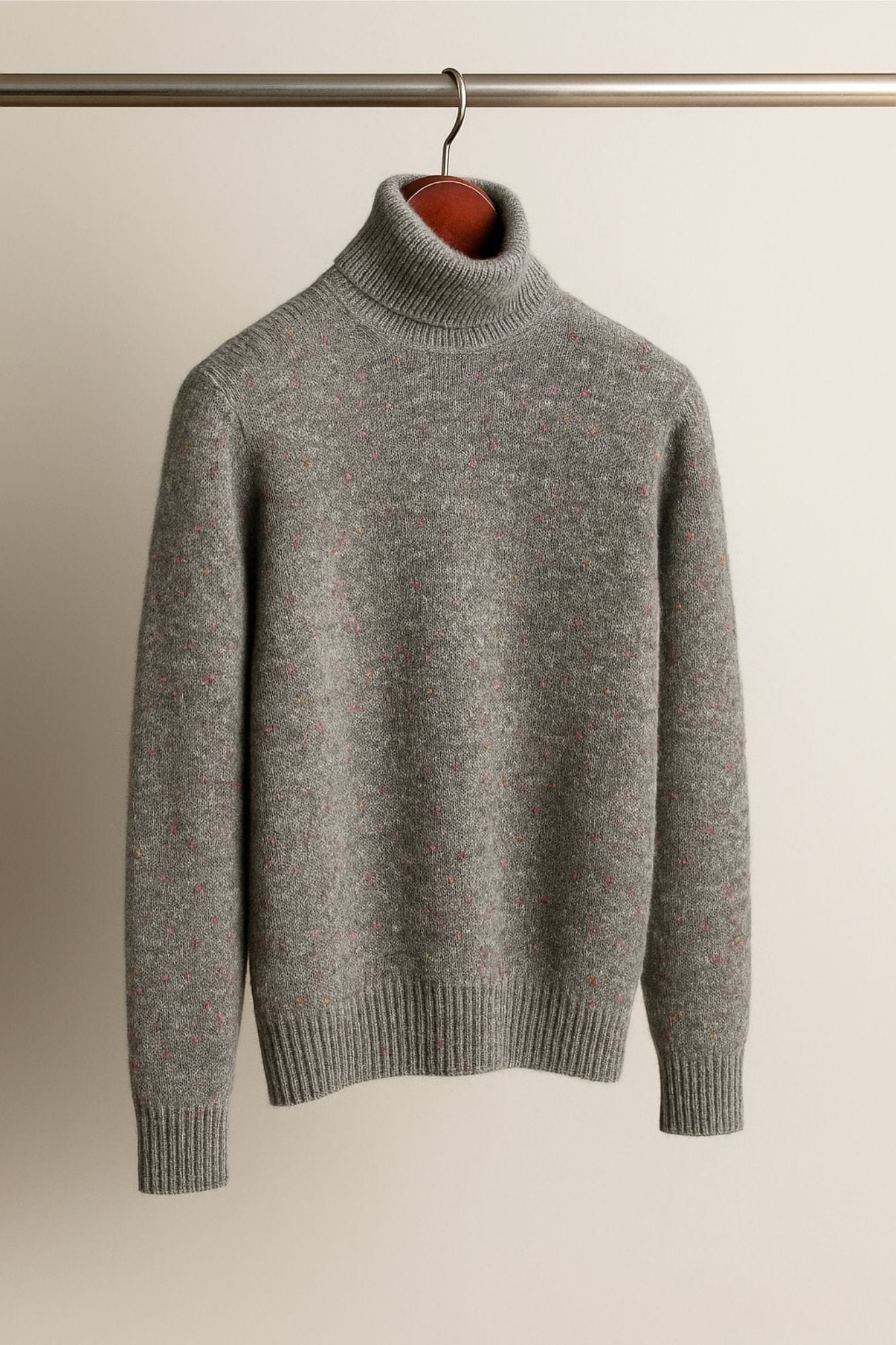Made-to-Measure Cashmere Turtleneck Sweater - Image 5