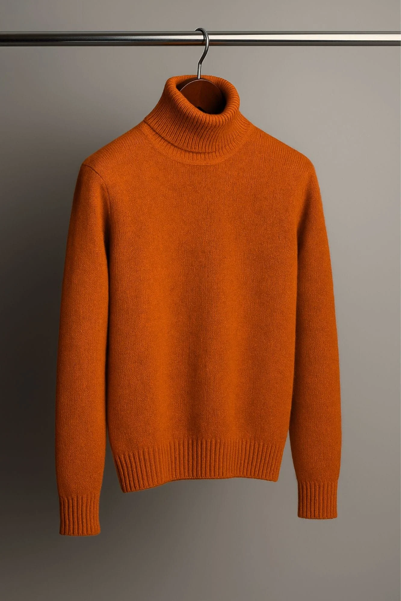 Made-to-Measure Cashmere Turtleneck Sweater - Image 9