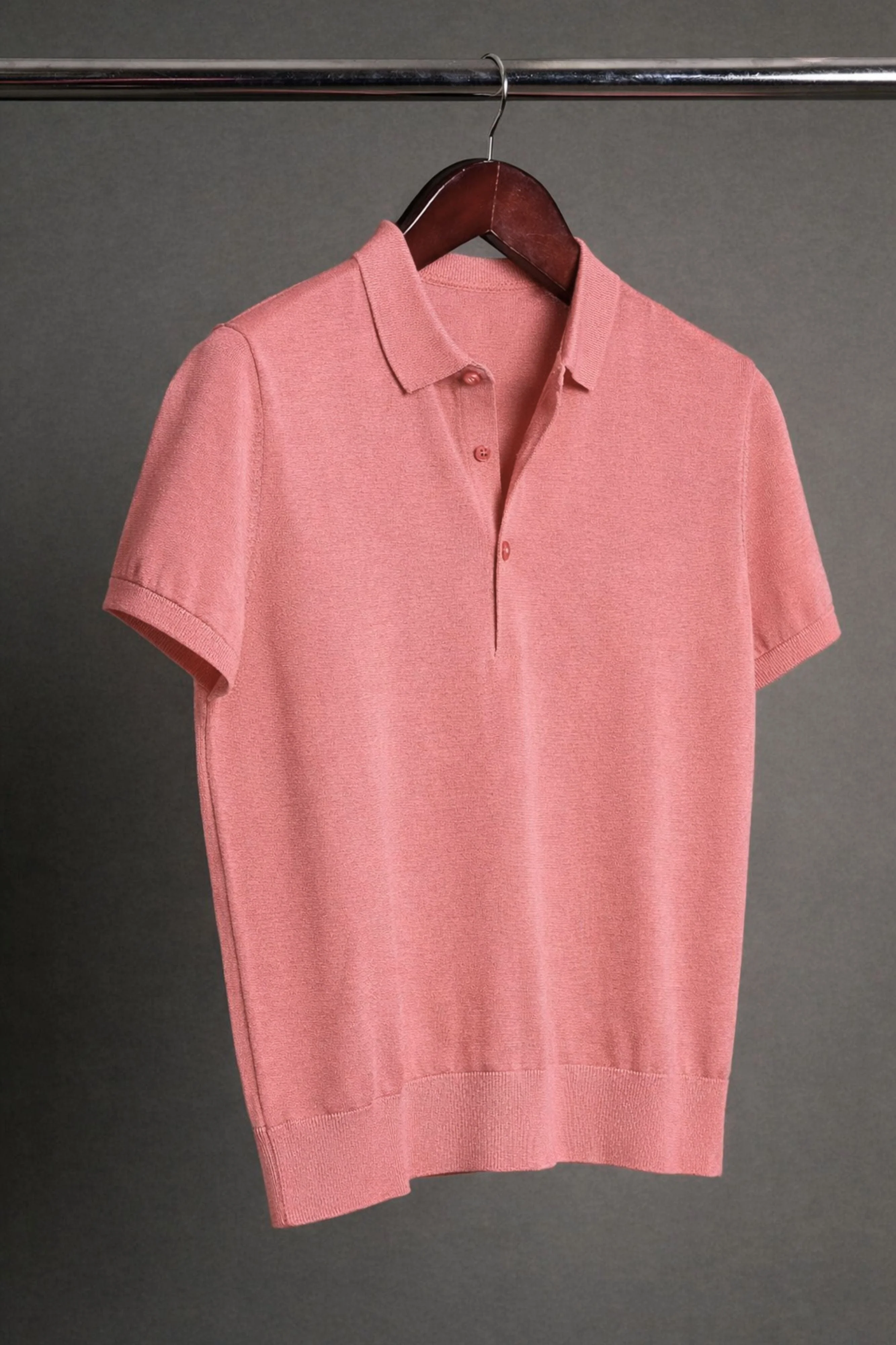 Made-to-Measure Cotton & Silk Polo - Image 12