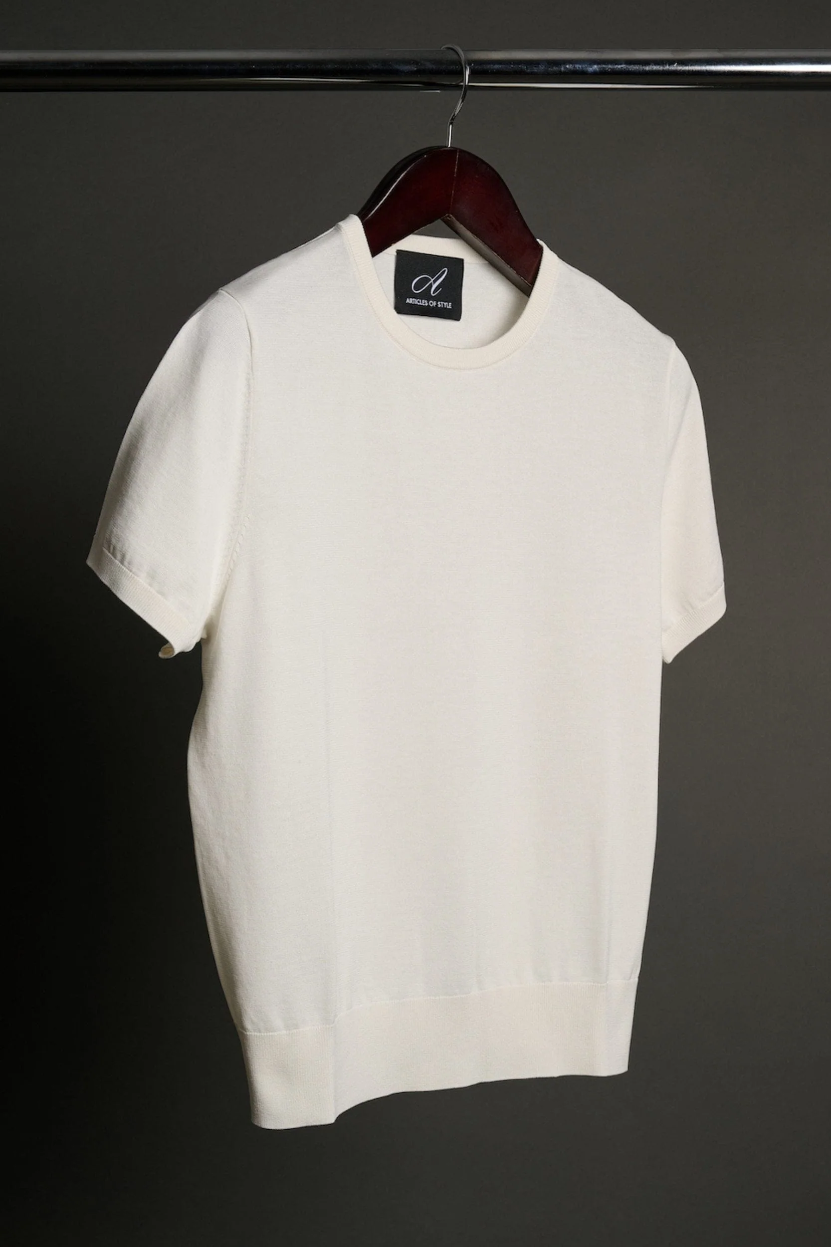 Made-to-Measure Cotton & Silk T-Shirt - Image 7