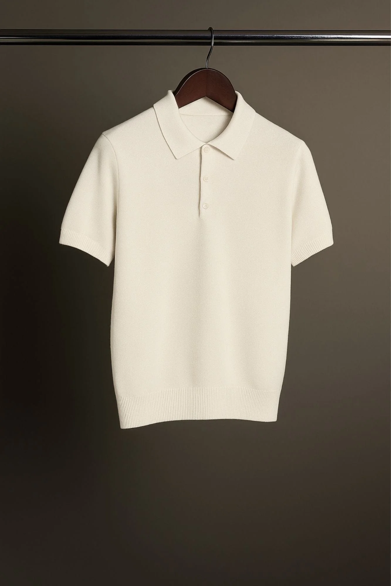 Made-to-Measure Merino Polo Shirt - Image 4