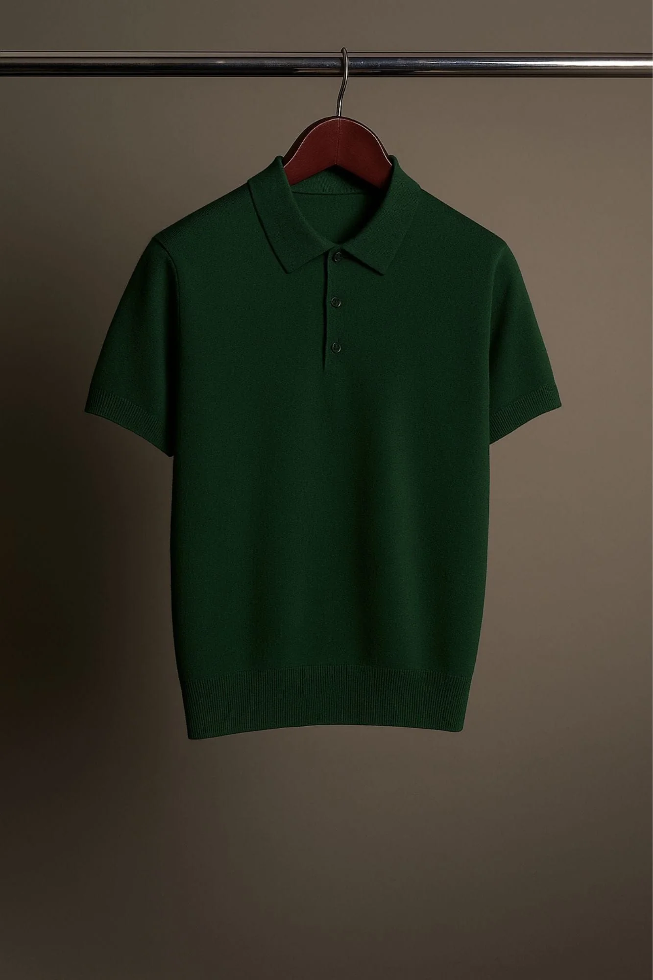 Made-to-Measure Merino Polo Shirt - Image 5