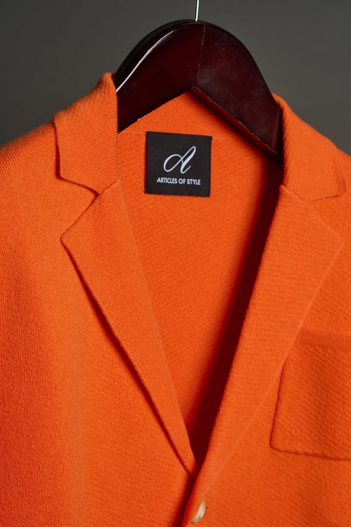 Made-to-Measure Wool & Cashmere Cardigan Jacket - Image 5