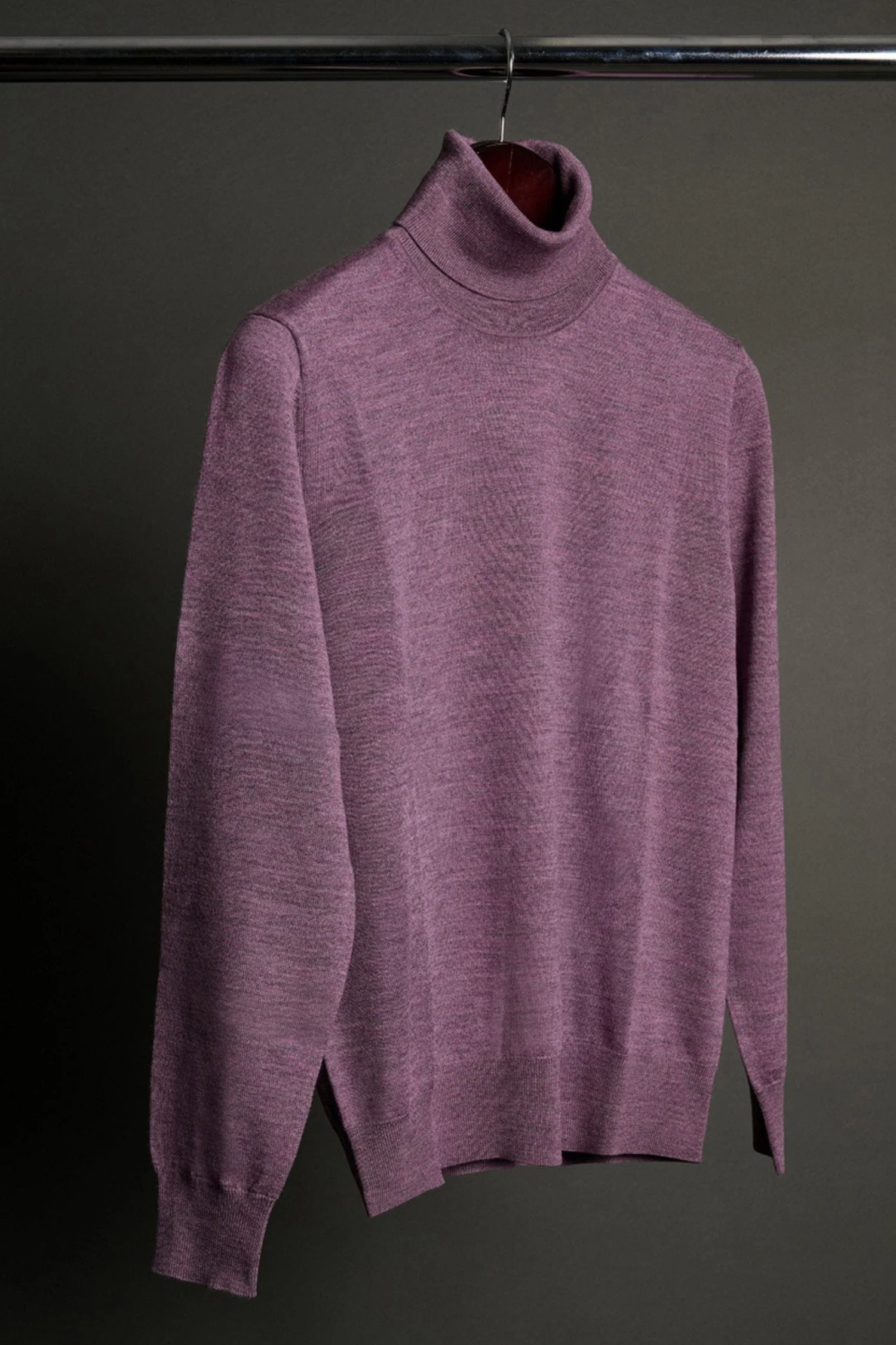 Made-to-Measure Wool & Cashmere Turtleneck - Image 3