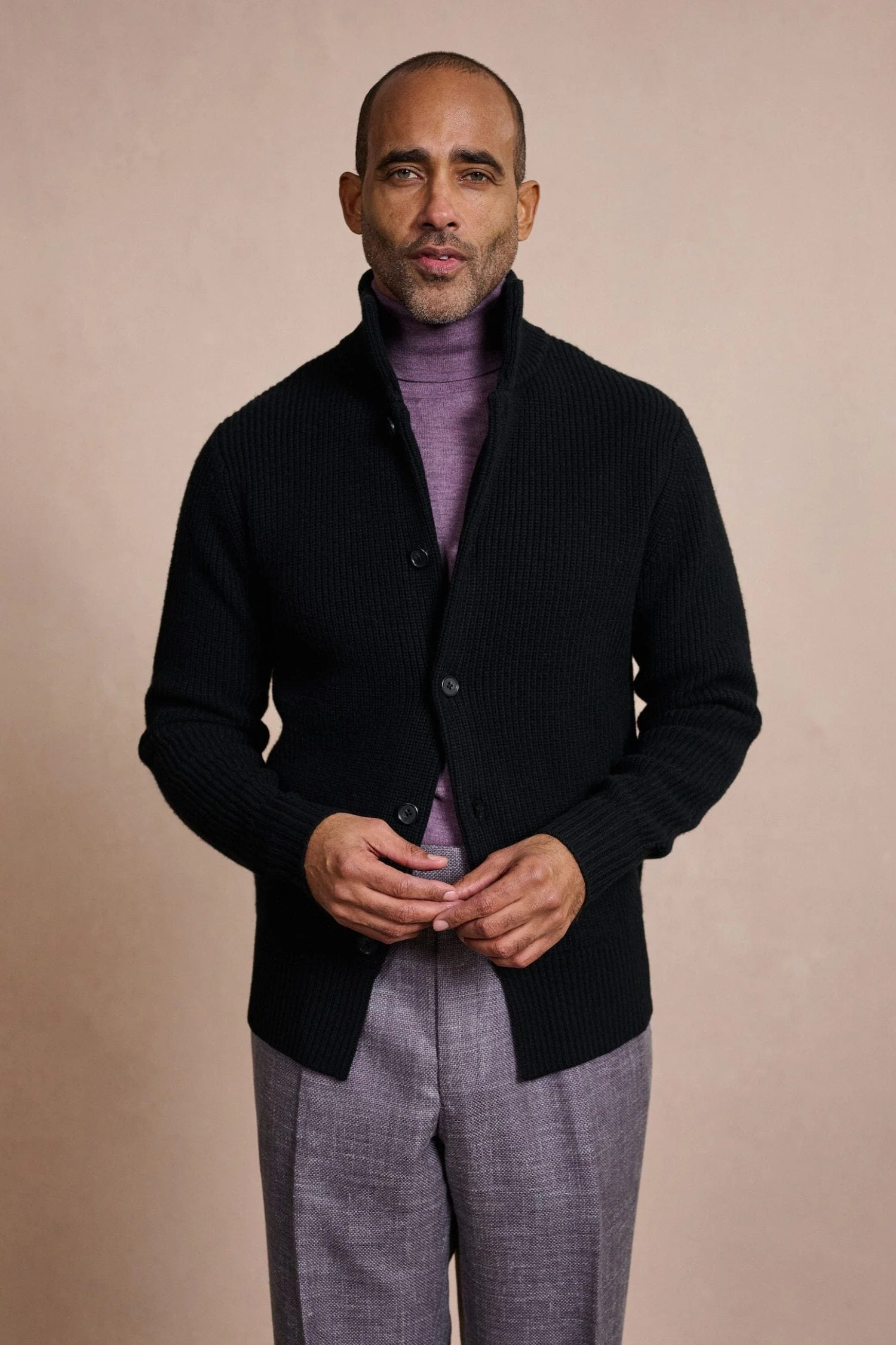 Made-to-Measure Wool & Cashmere Turtleneck - Image 6