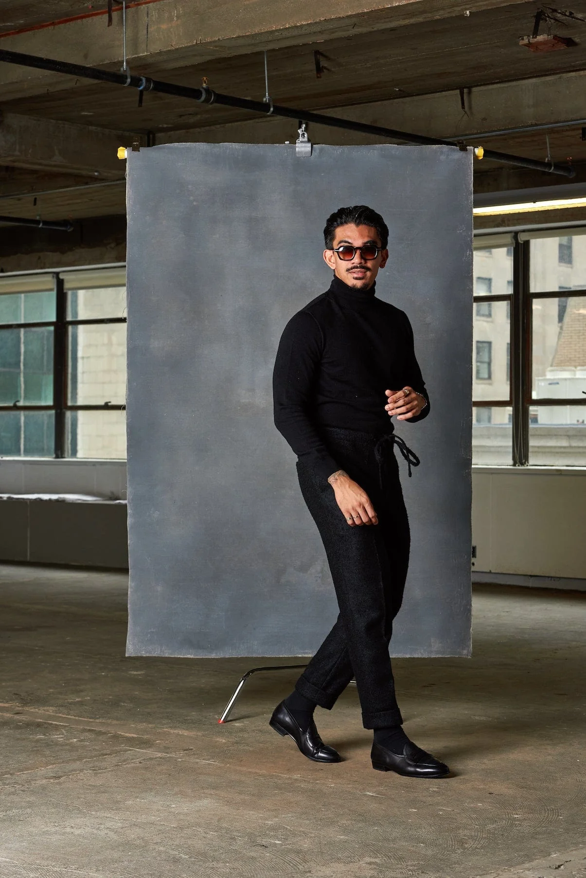 Boiled Wool Trouser - Image 3