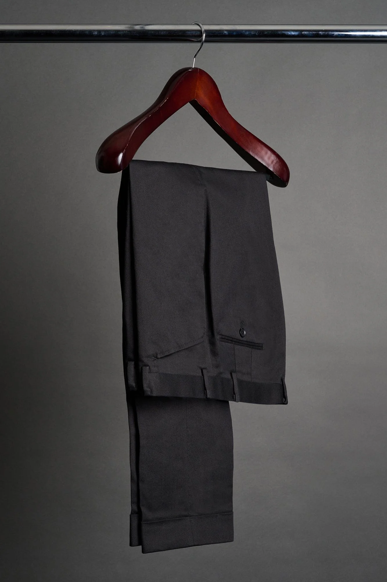 Stretch Denim & Cashmere Trouser - Image 6
